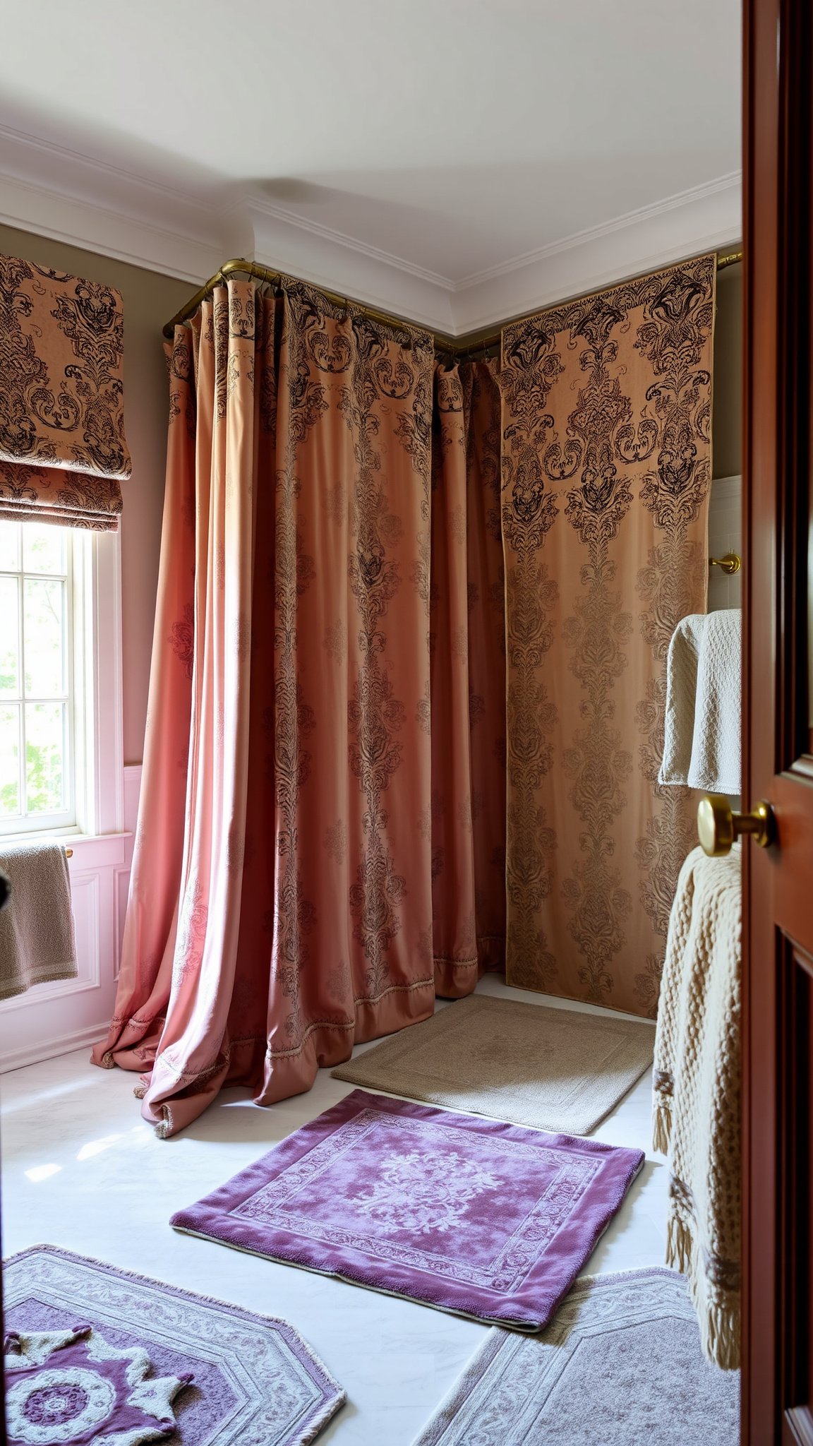 4. Luxurious Shower Curtains