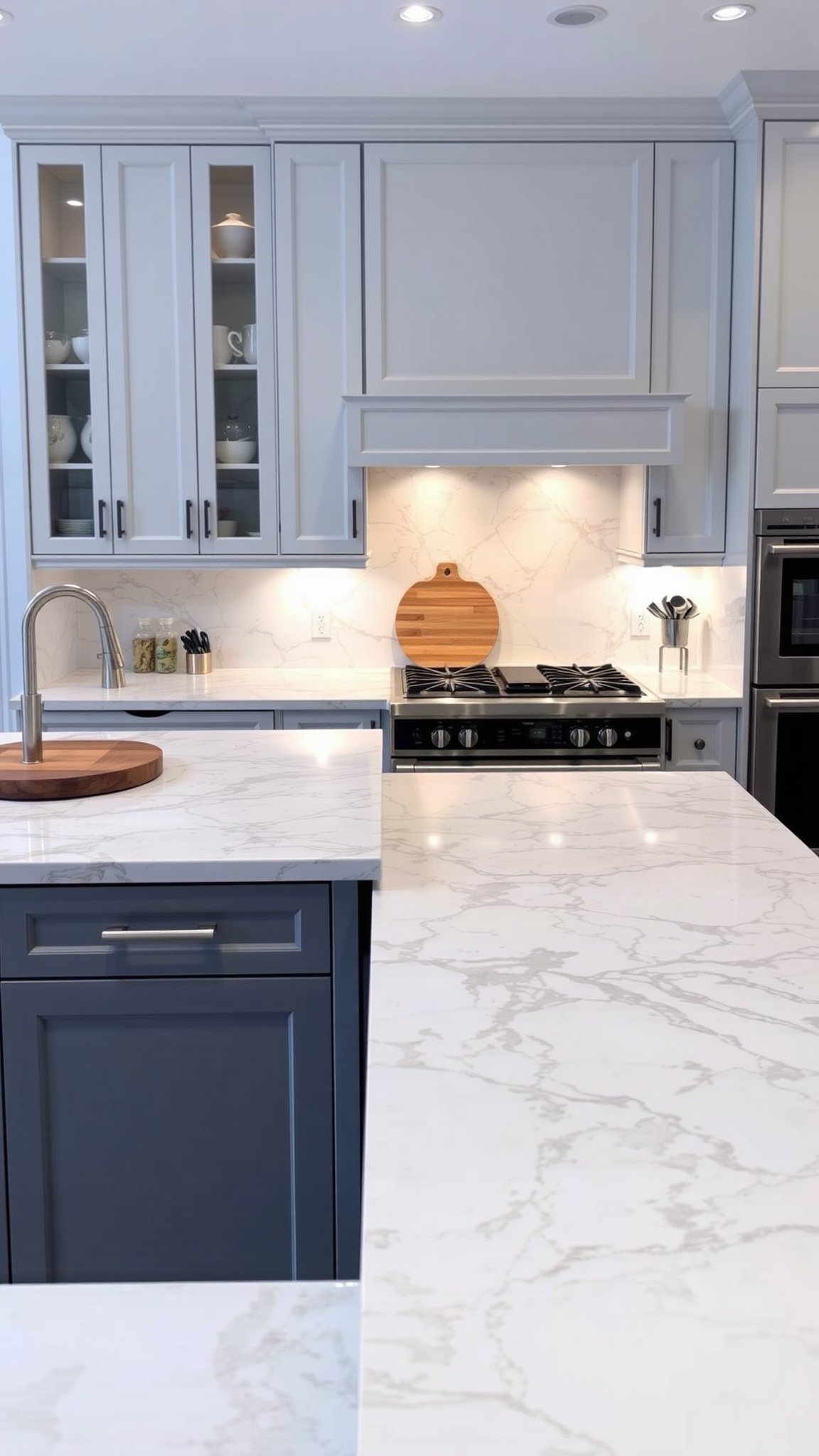 4. Marble Countertops