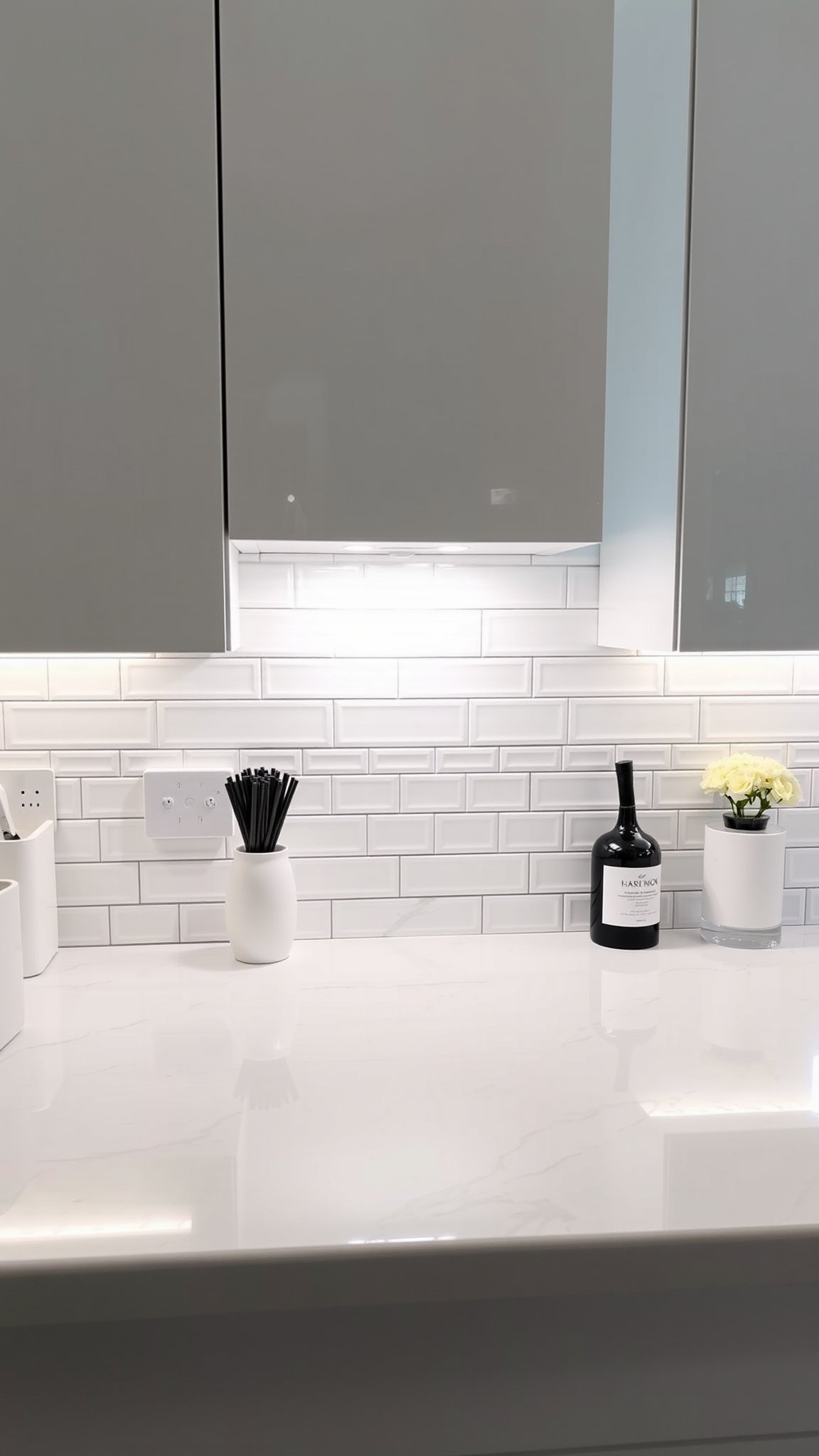 4. Subway Tile Backsplash