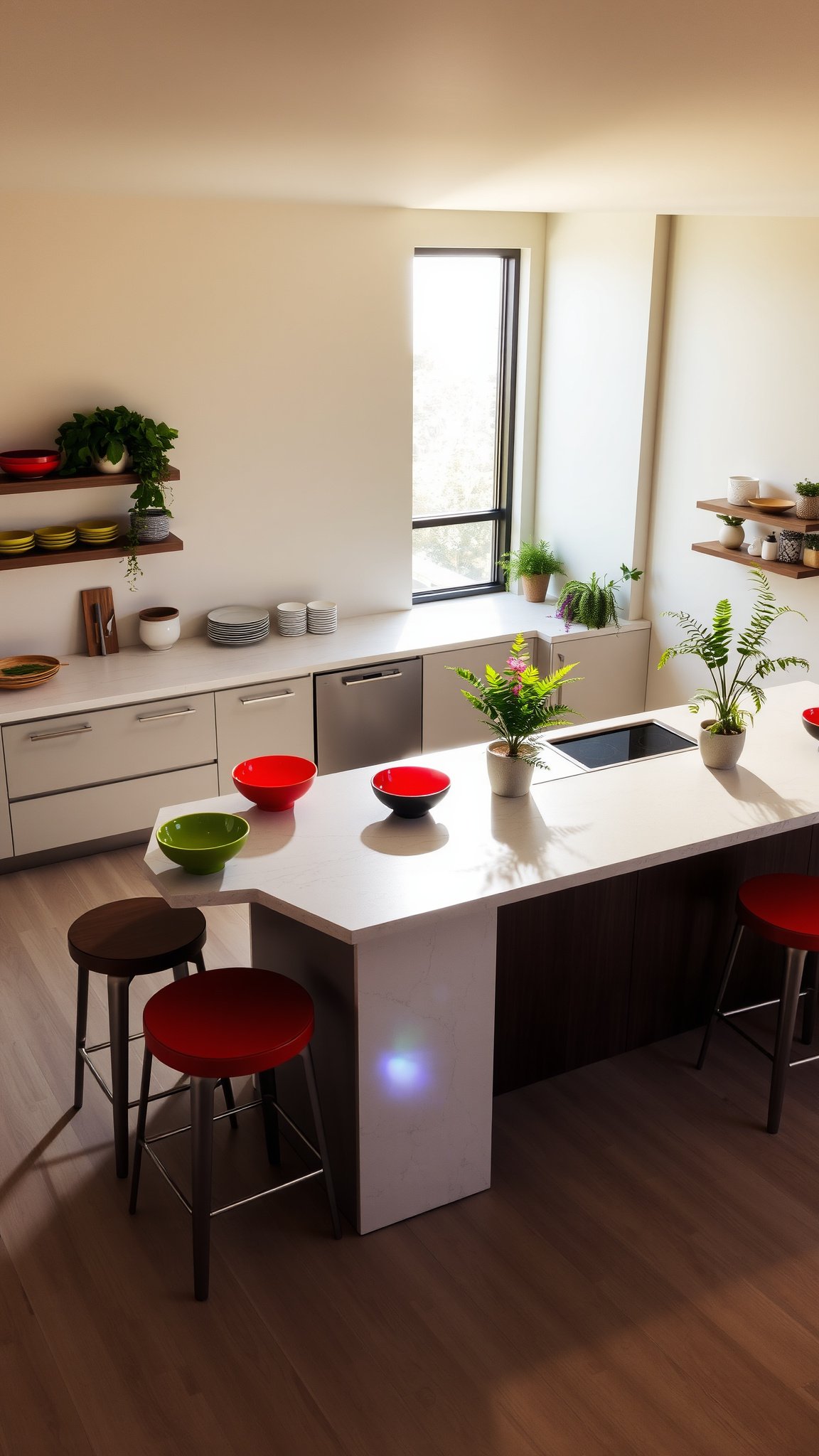 5 a large kitchen island 5. A Large Kitchen Island