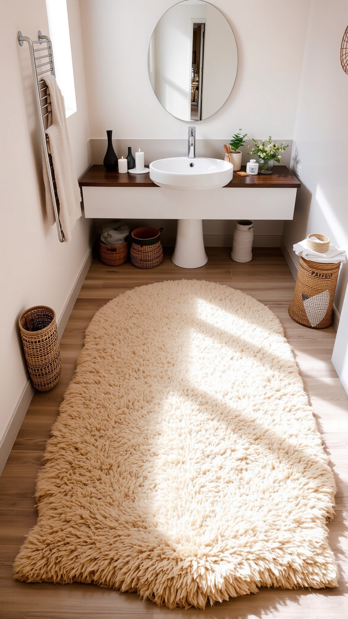 5. Beige Rugs