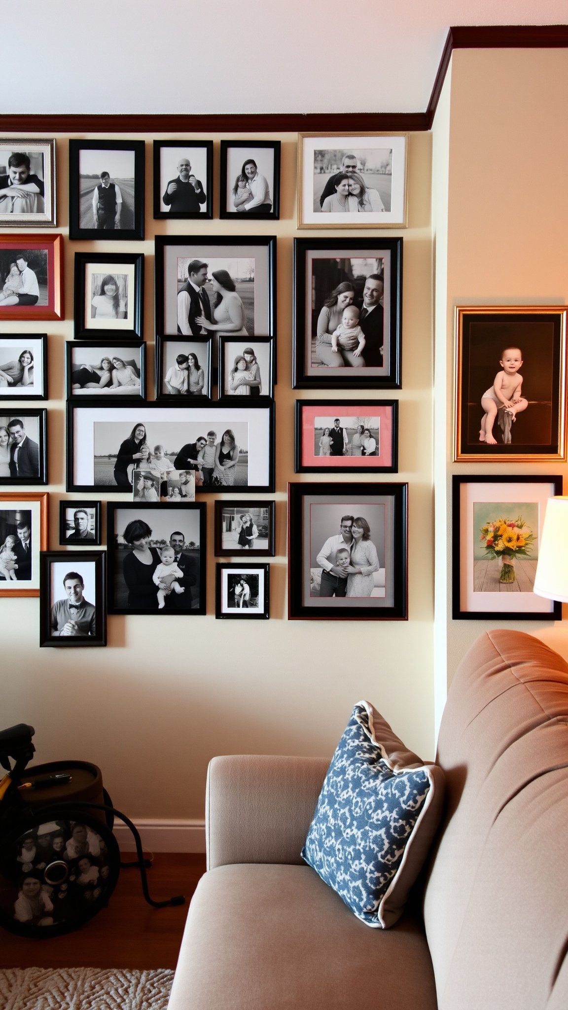 5 create a gallery wall 1 5. Create a Gallery Wall