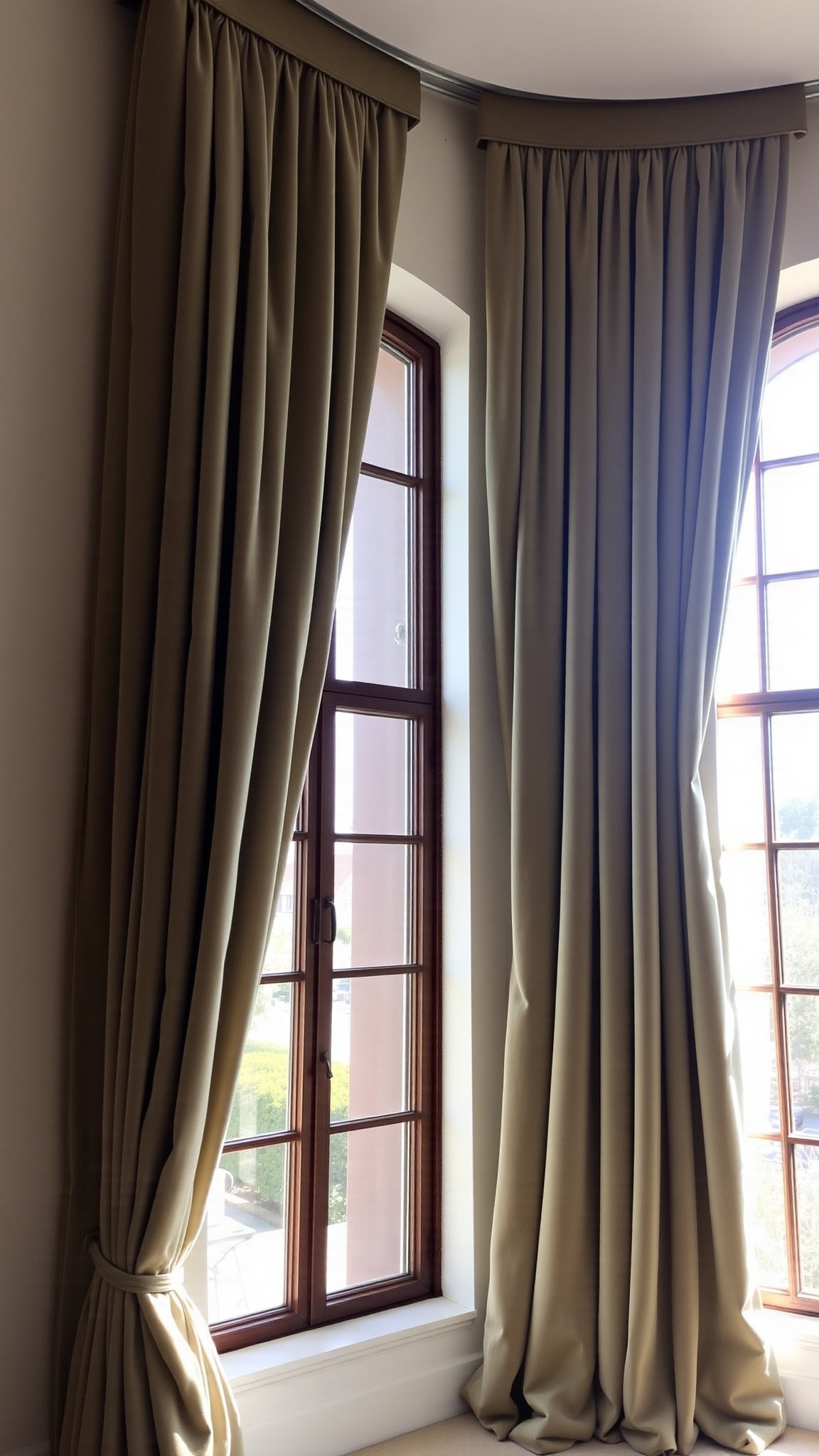 5. Elegant Curtains