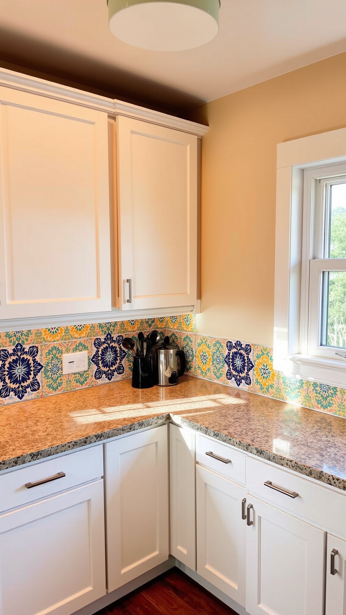 5. Use Decorative Backsplashes