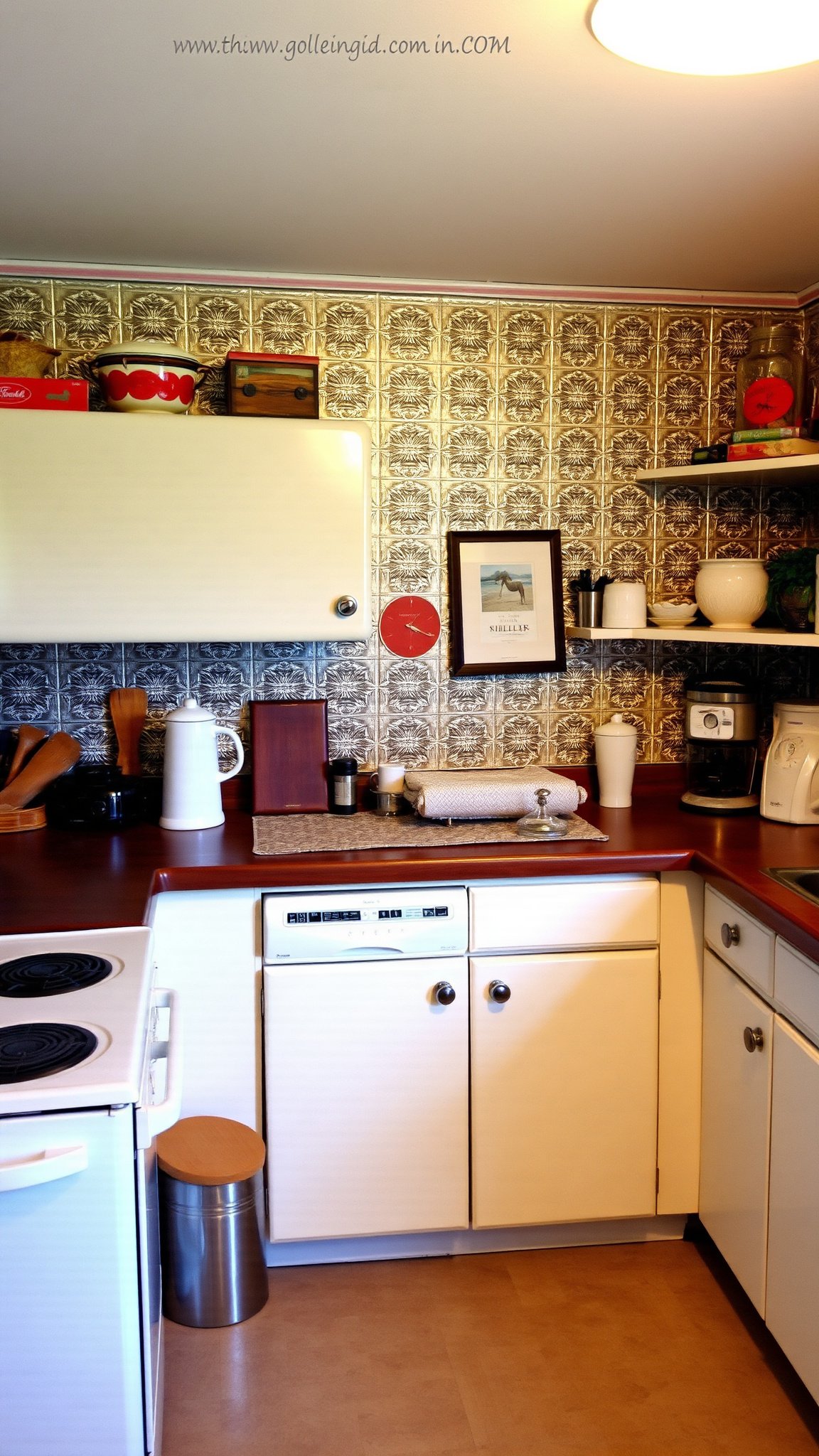 5 vintage tin panels 5. Vintage Tin Panels