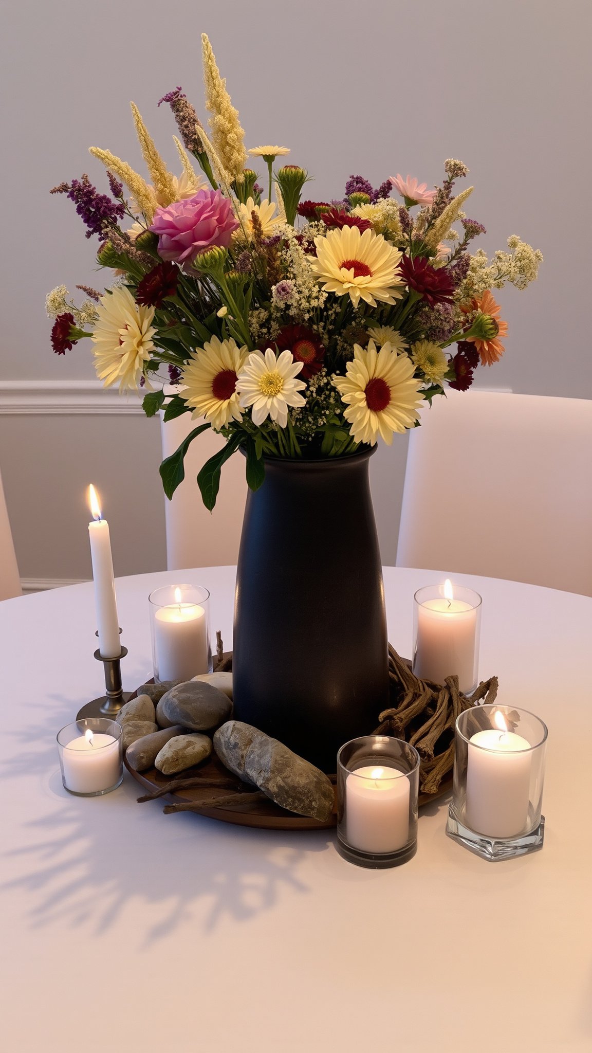 6. Bold Centerpieces