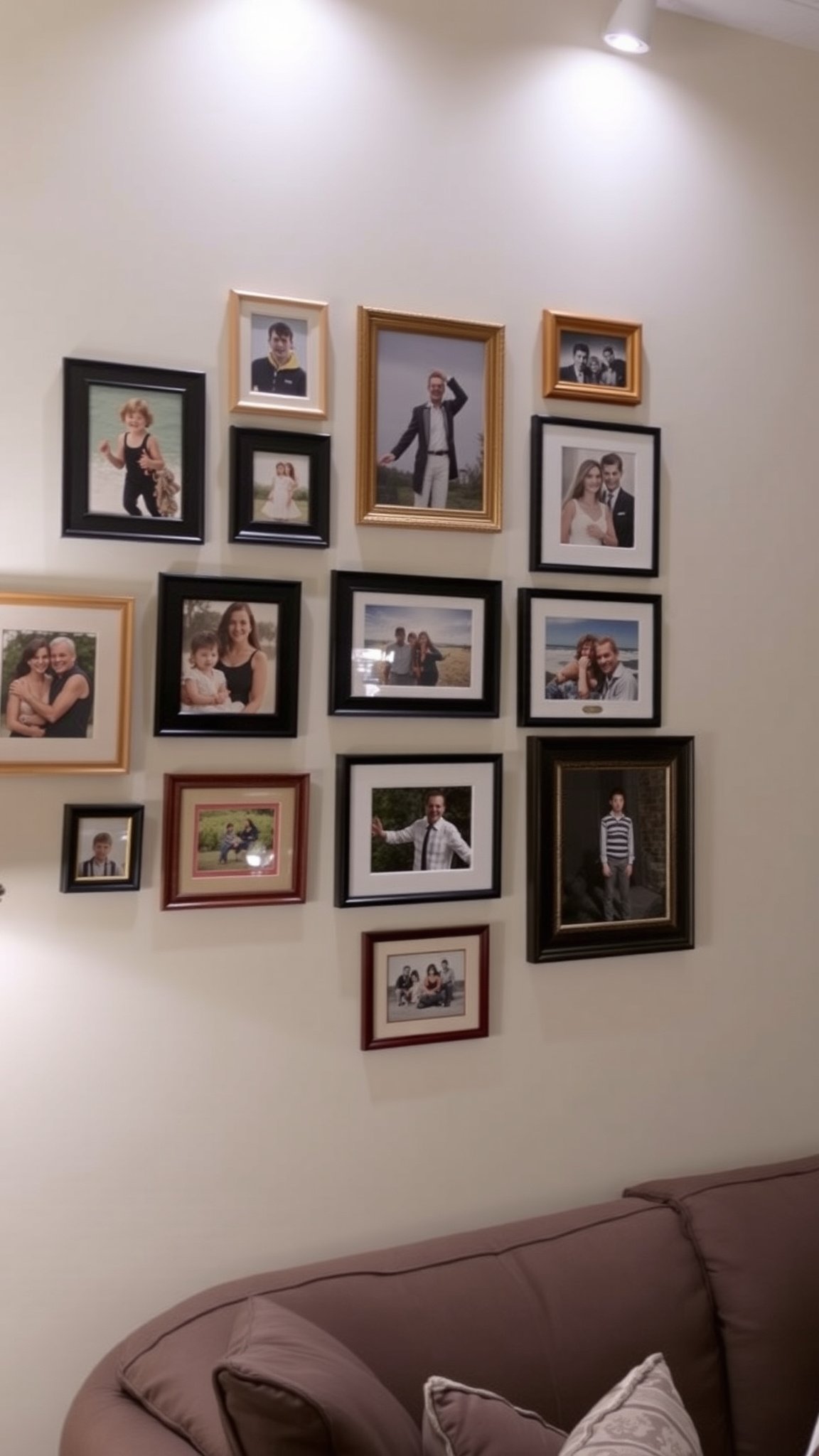 6 create a gallery wall 1 6. Create a Gallery Wall