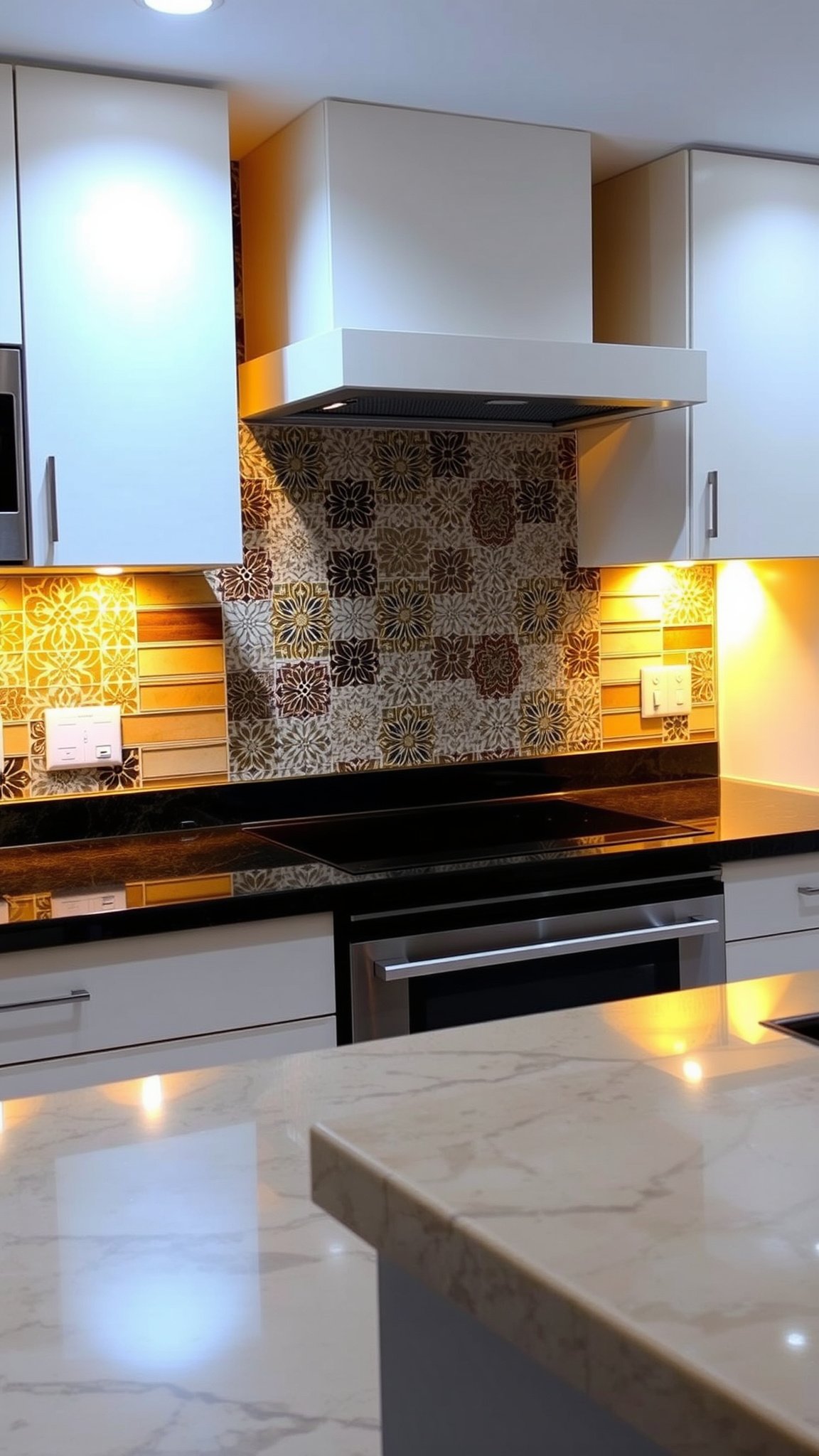 6. Decorative Backsplash