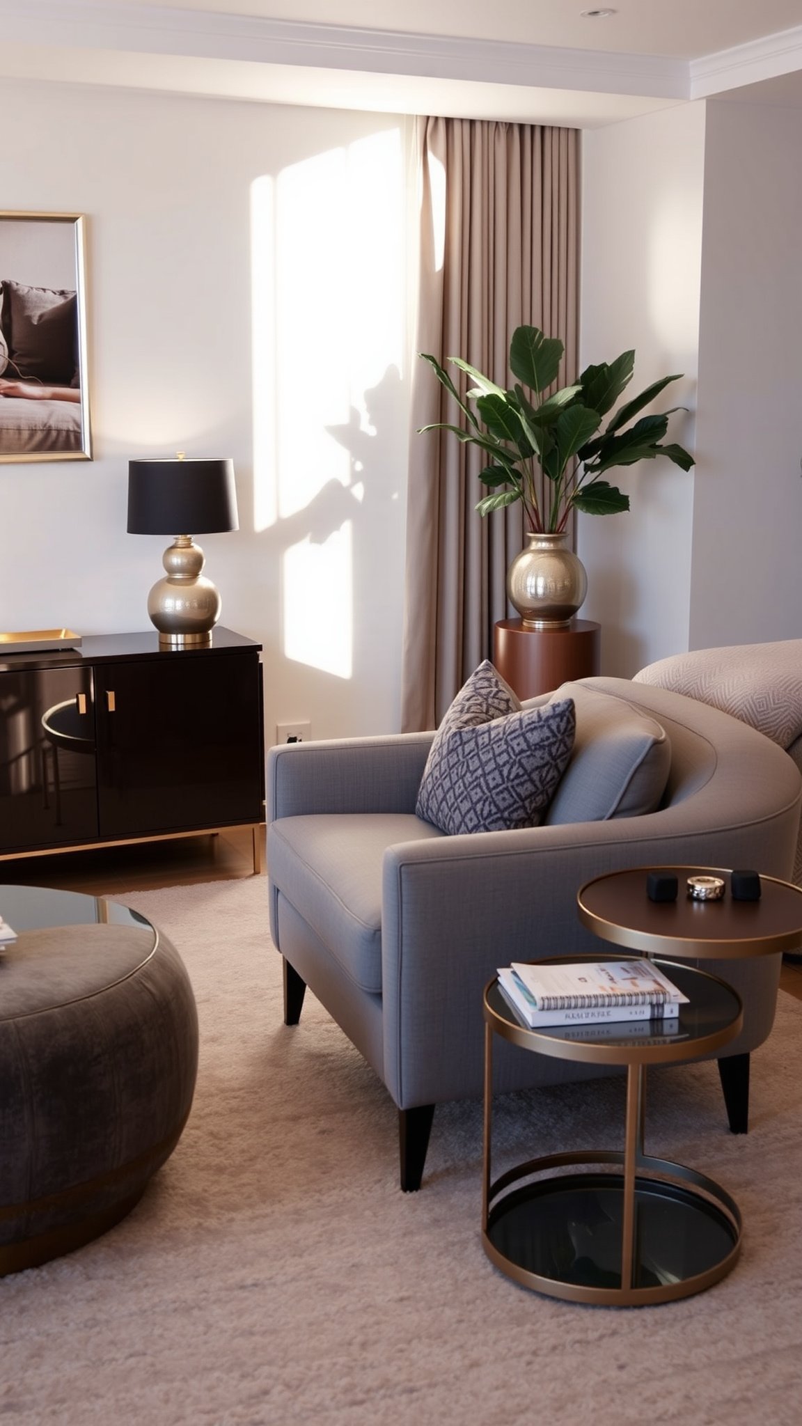 6. Grey Accent Furniture