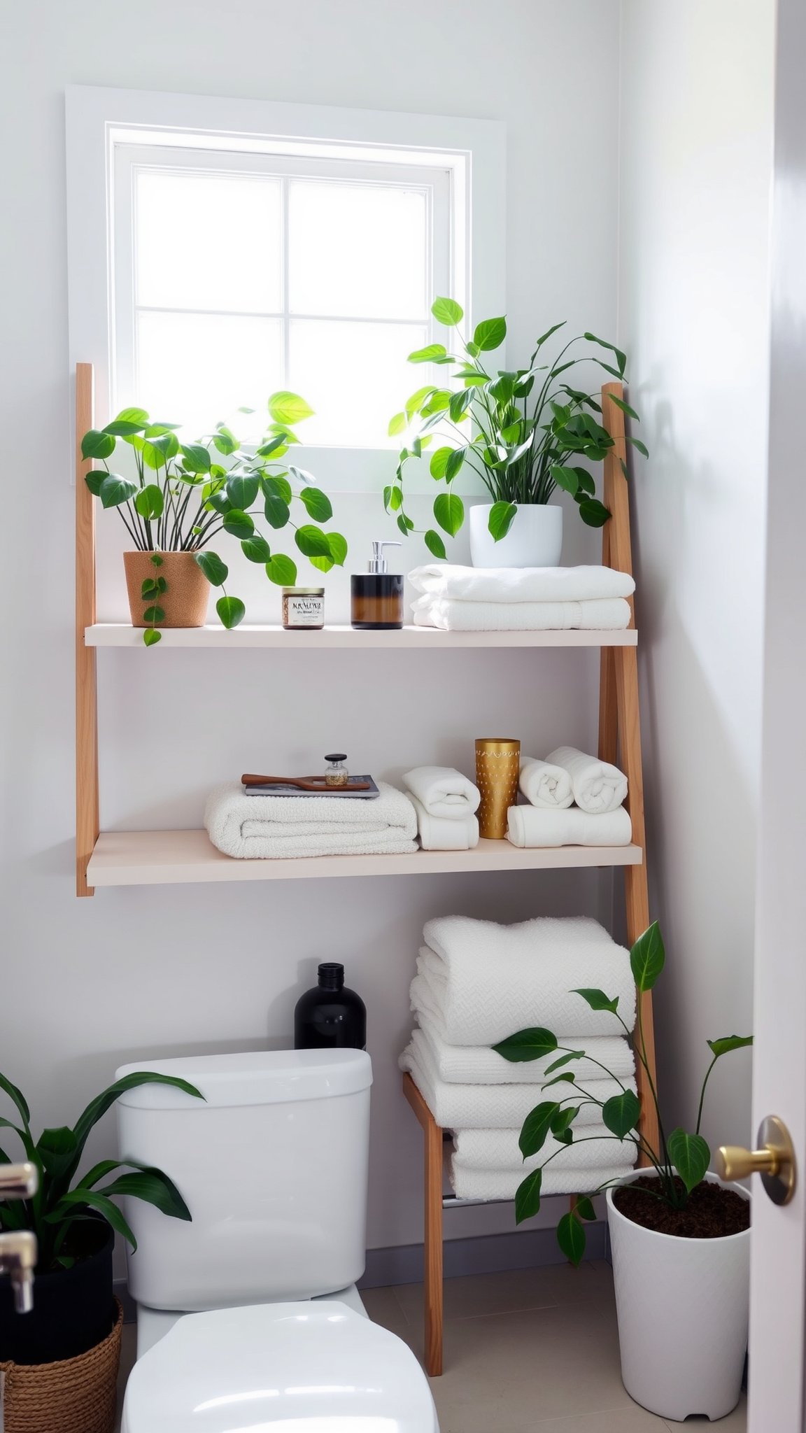 6. Ladder Shelf