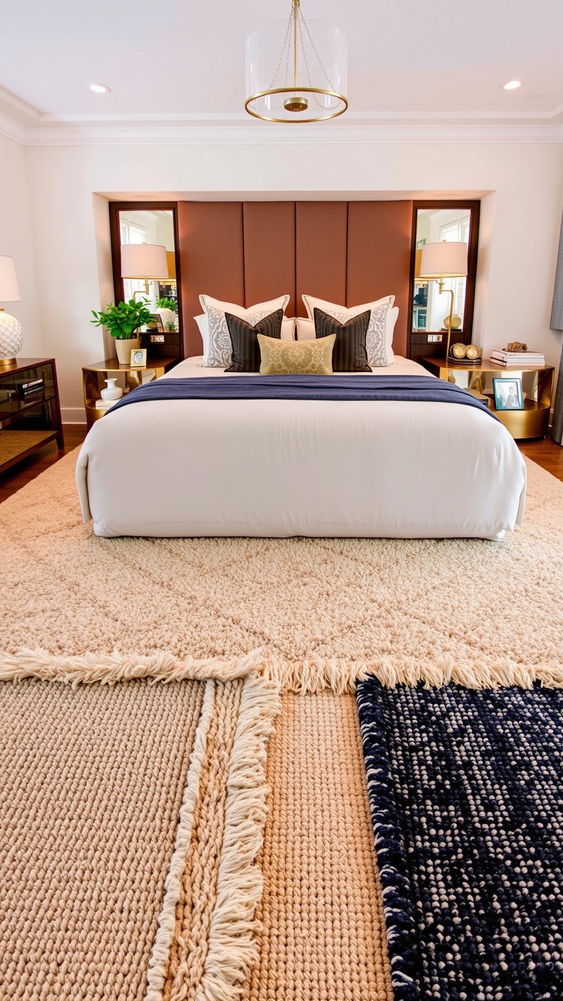 6. Layer Rugs for Comfort
