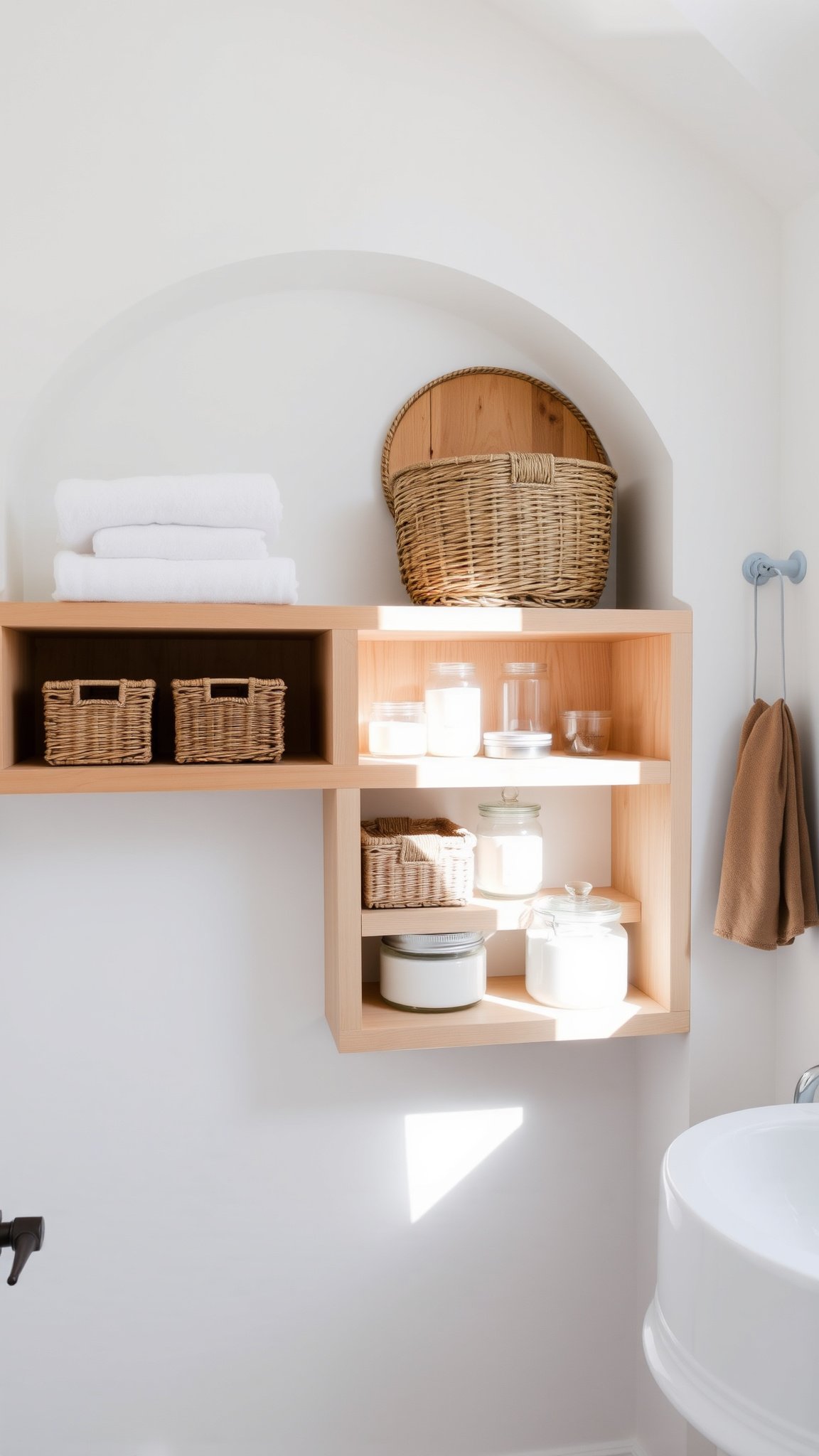 6. Minimalist Shelving