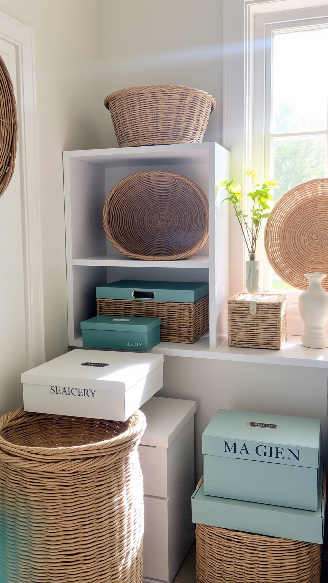 6. Stylish Storage Solutions