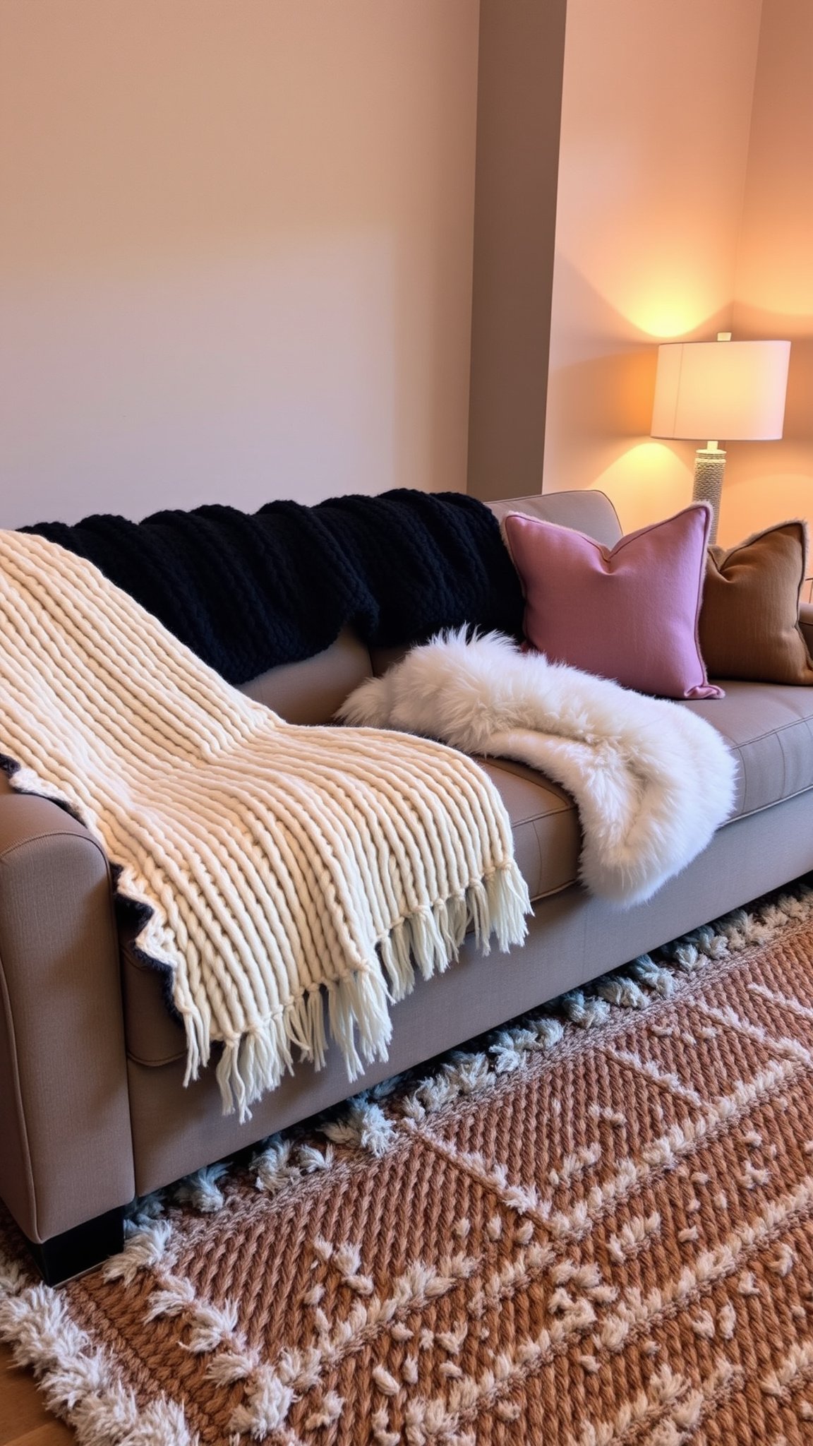 6 textured throws 6. Textured Throws