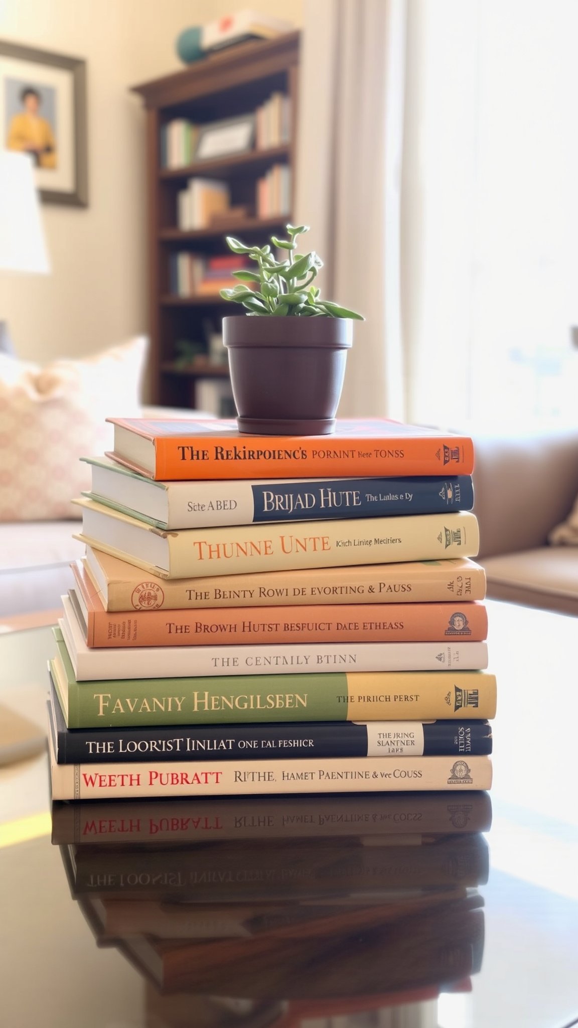 6. Vintage Books Stack