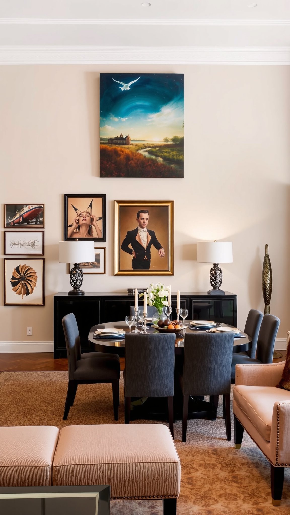 7. Artistic Wall D&eacute;cor