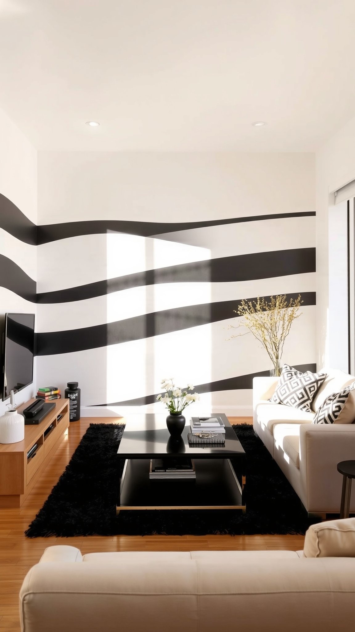 7. Black and White Wallpaper