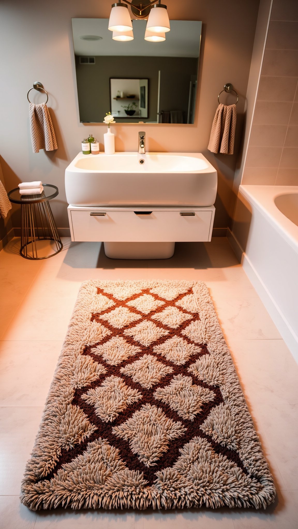 7 chic bath mats 7. Chic Bath Mats