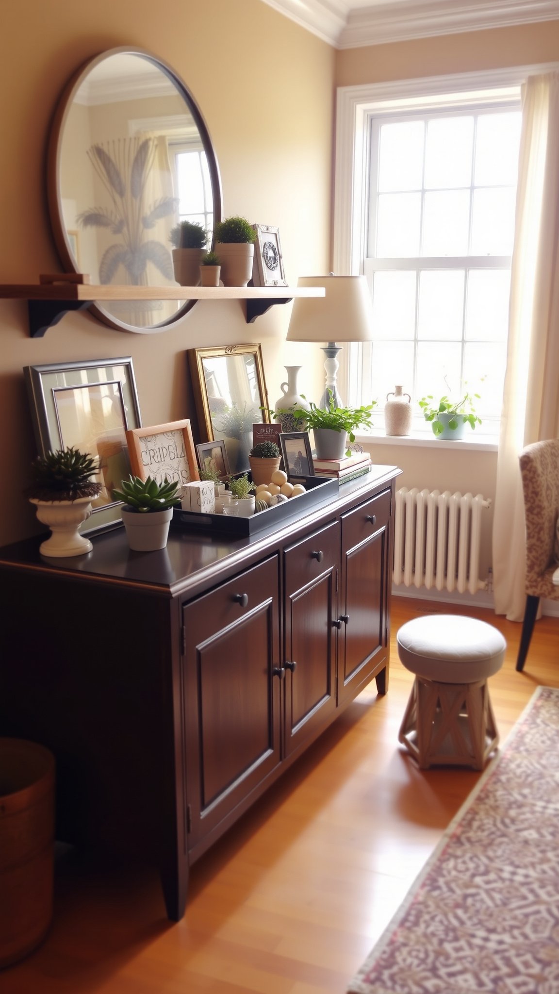 7. Create a Buffet or Sideboard