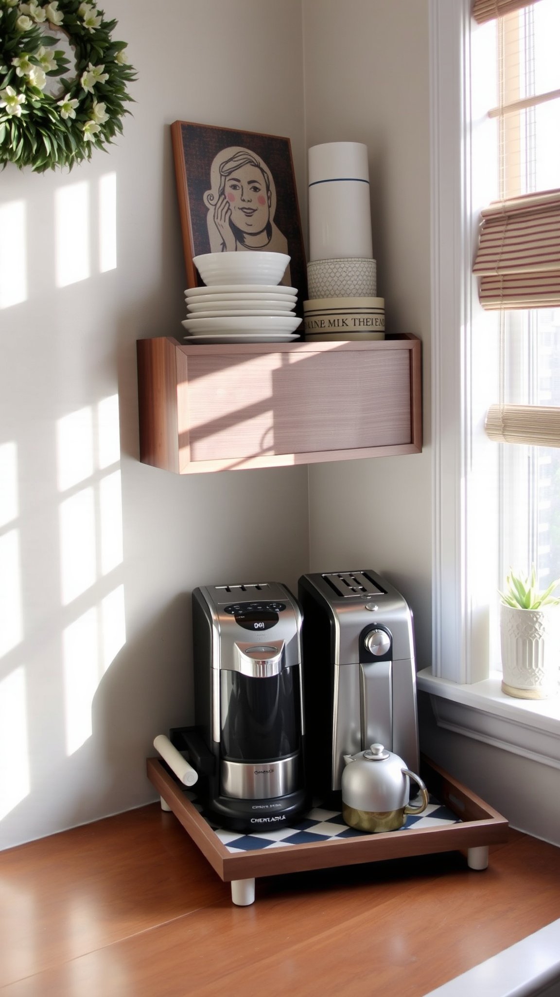 7 create a nook for small appliances 7. Create a Nook for Small Appliances