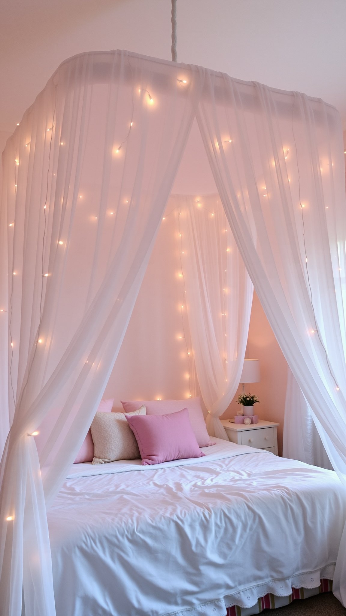 7 dreamy canopy bed 7. Dreamy Canopy Bed
