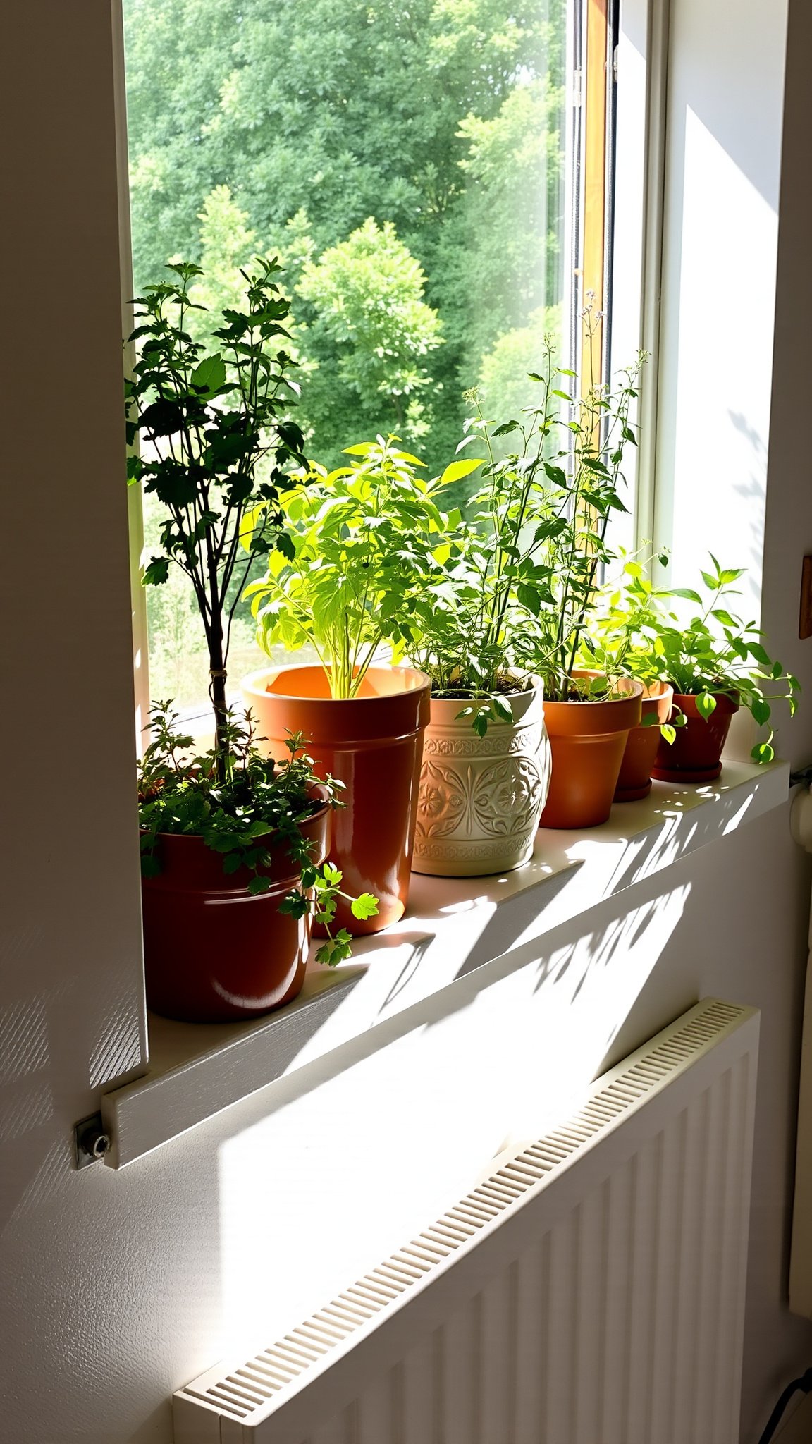 7. Fresh Herbs and Plants