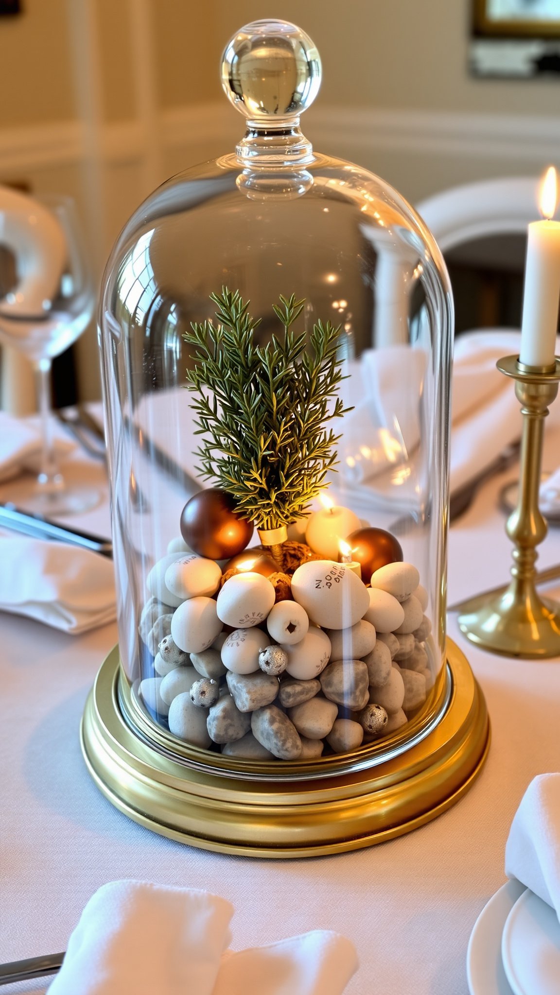 7. Glass Cloche Display