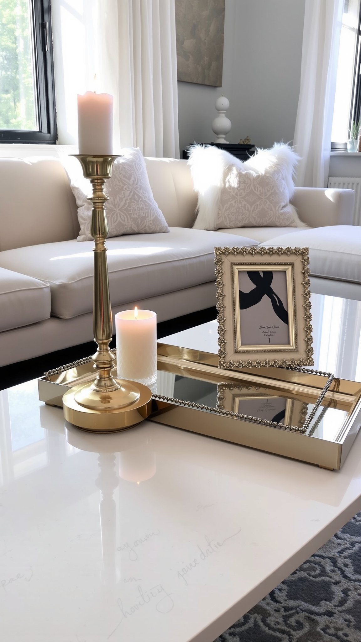 7. Incorporate Metallic Accents