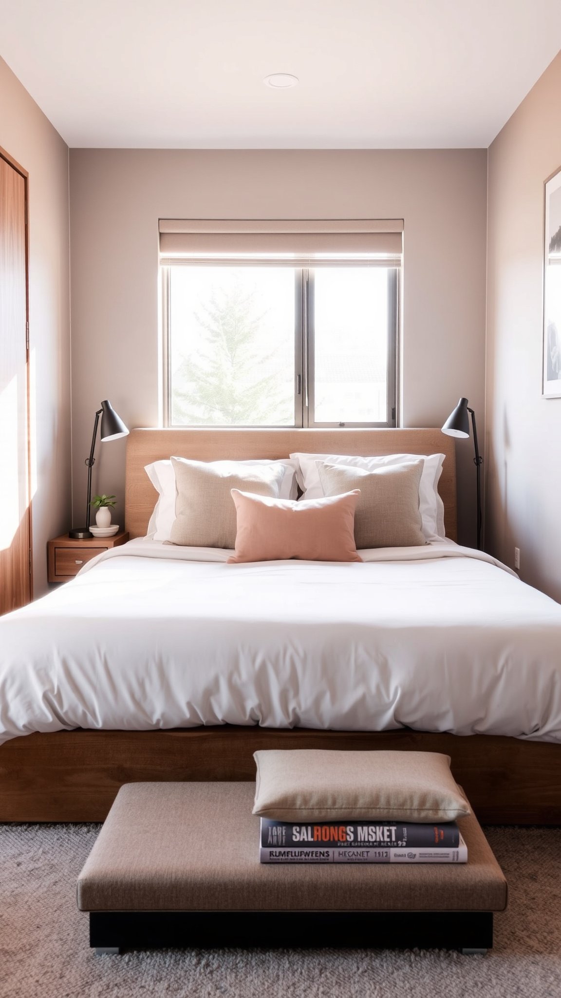 7 opt for a smaller bed 7. Opt for a Smaller Bed