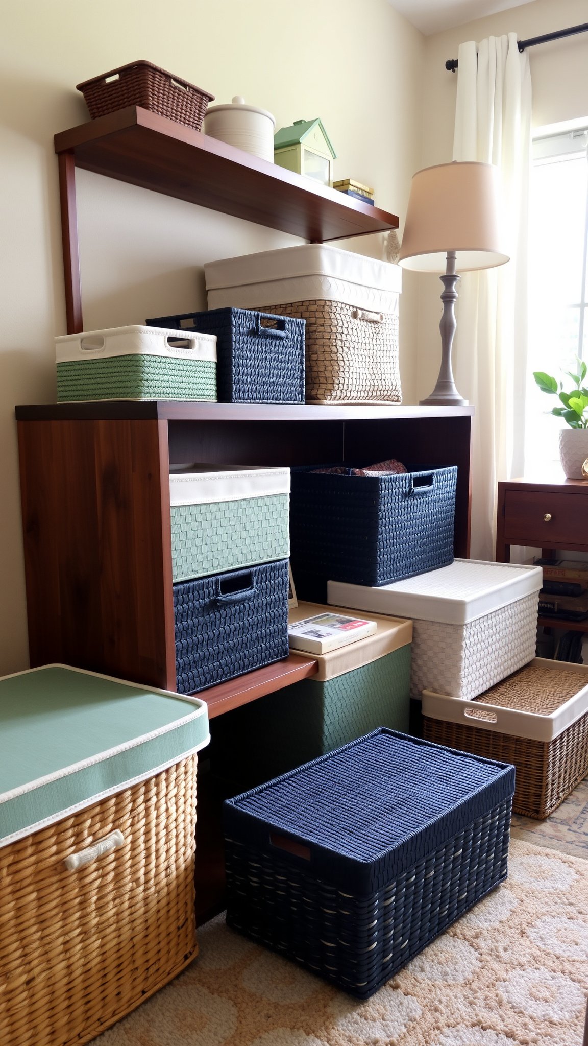7. Stylish Storage Solutions