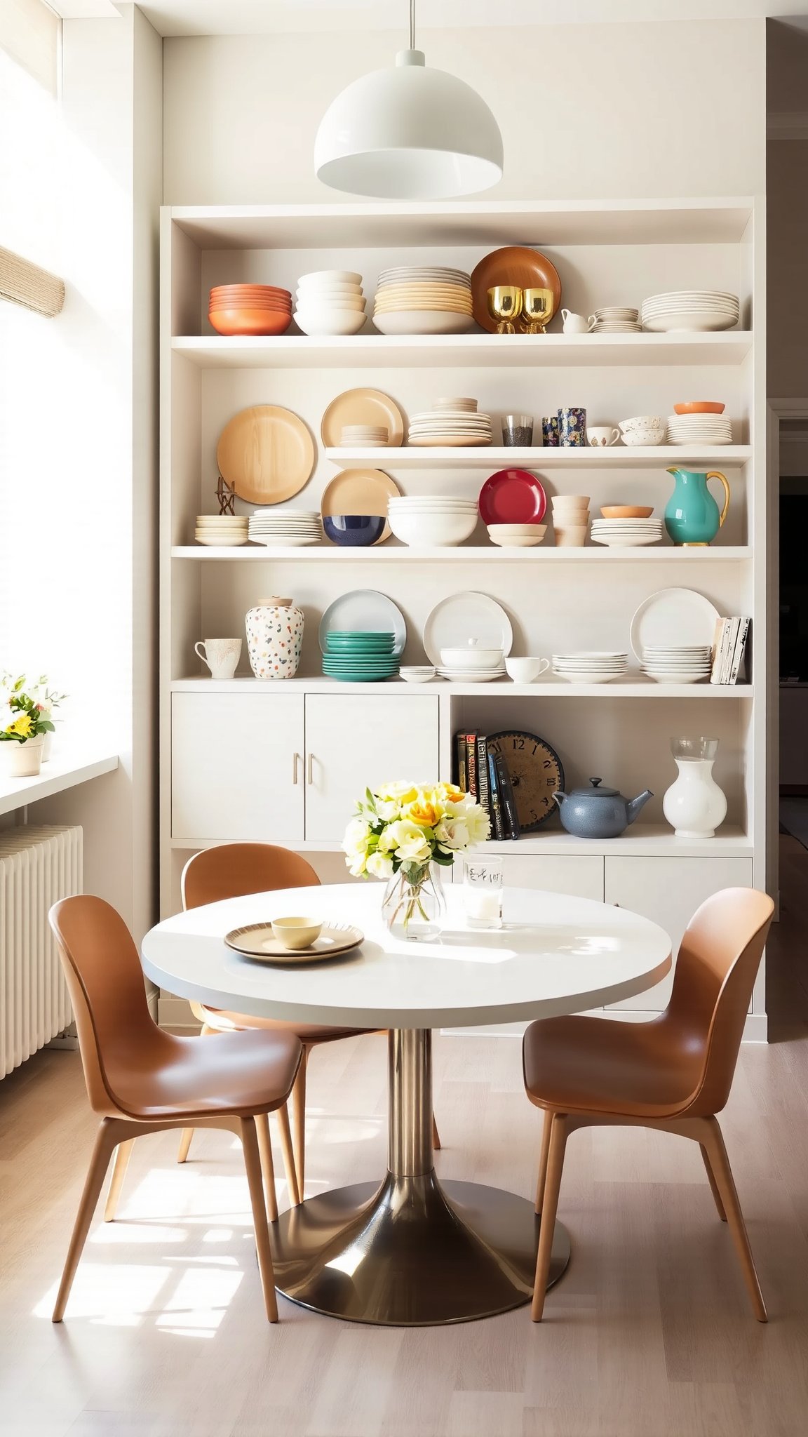 7. Use Open Shelving