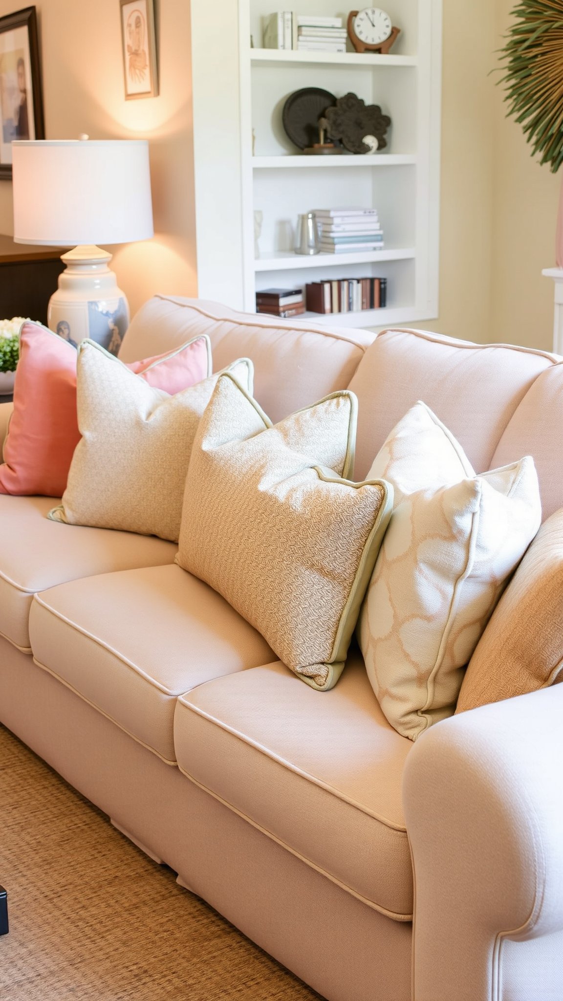 7 use throw pillows 7. Use Throw Pillows