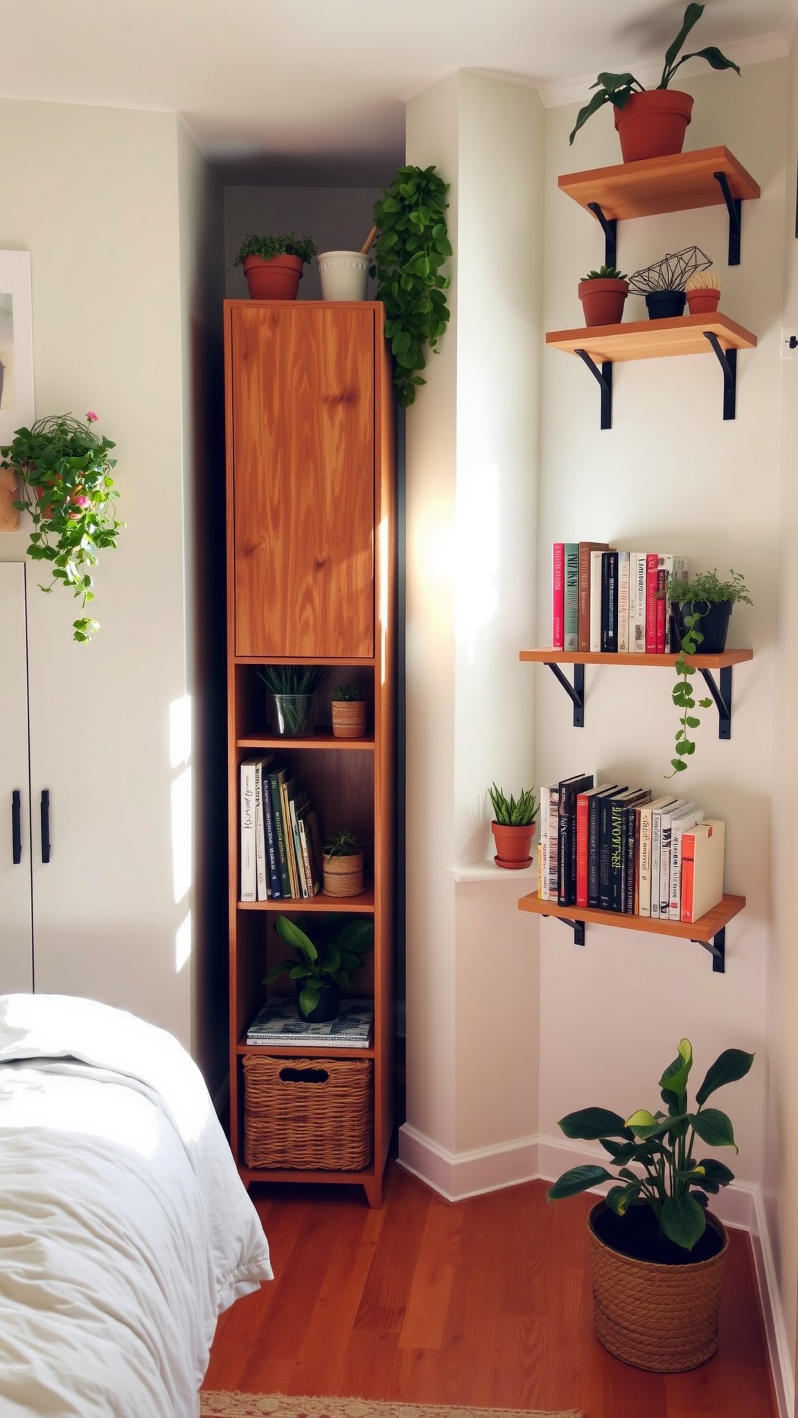 8. Add Vertical Storage Solutions