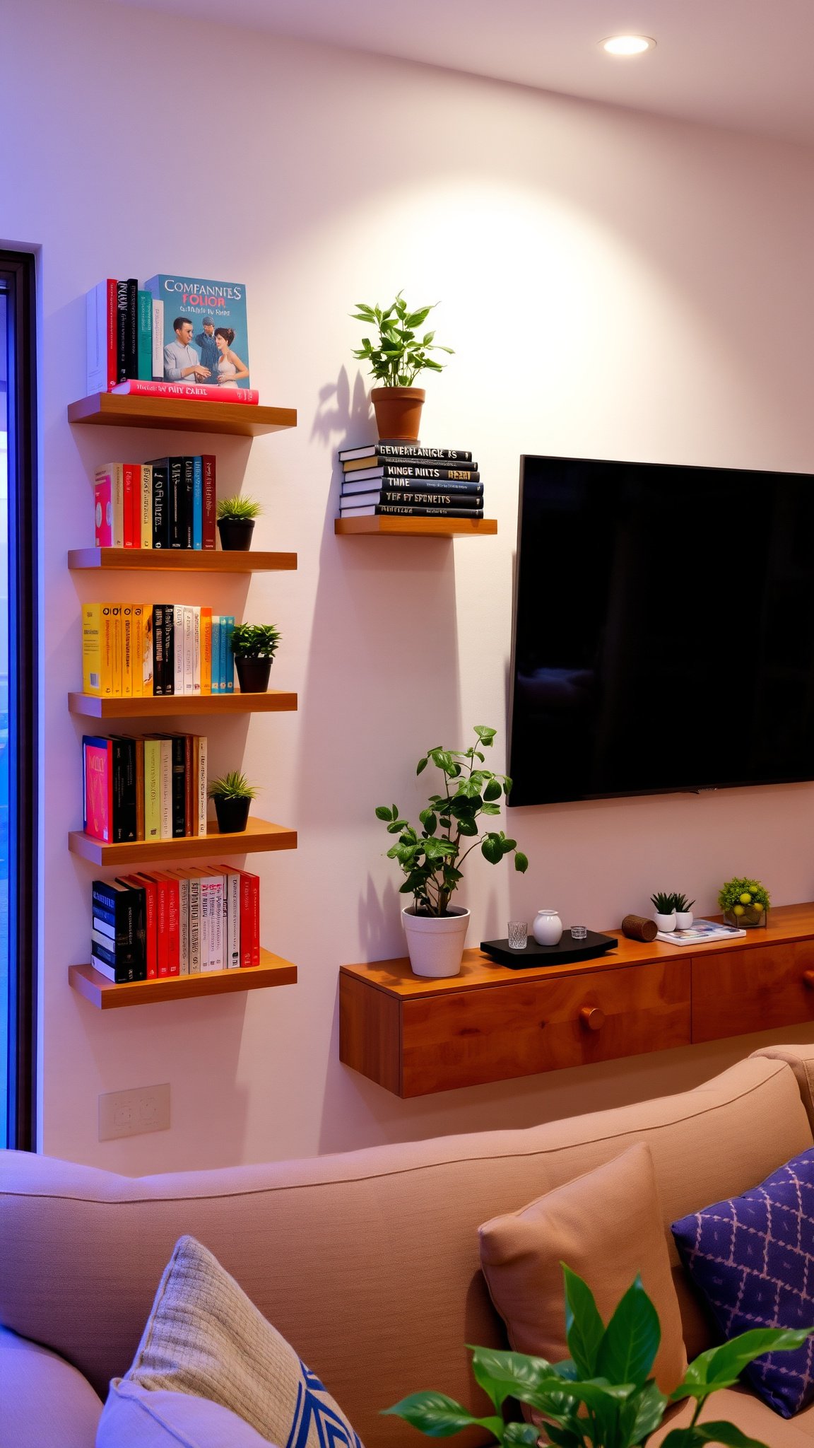 8. Creative Shelving