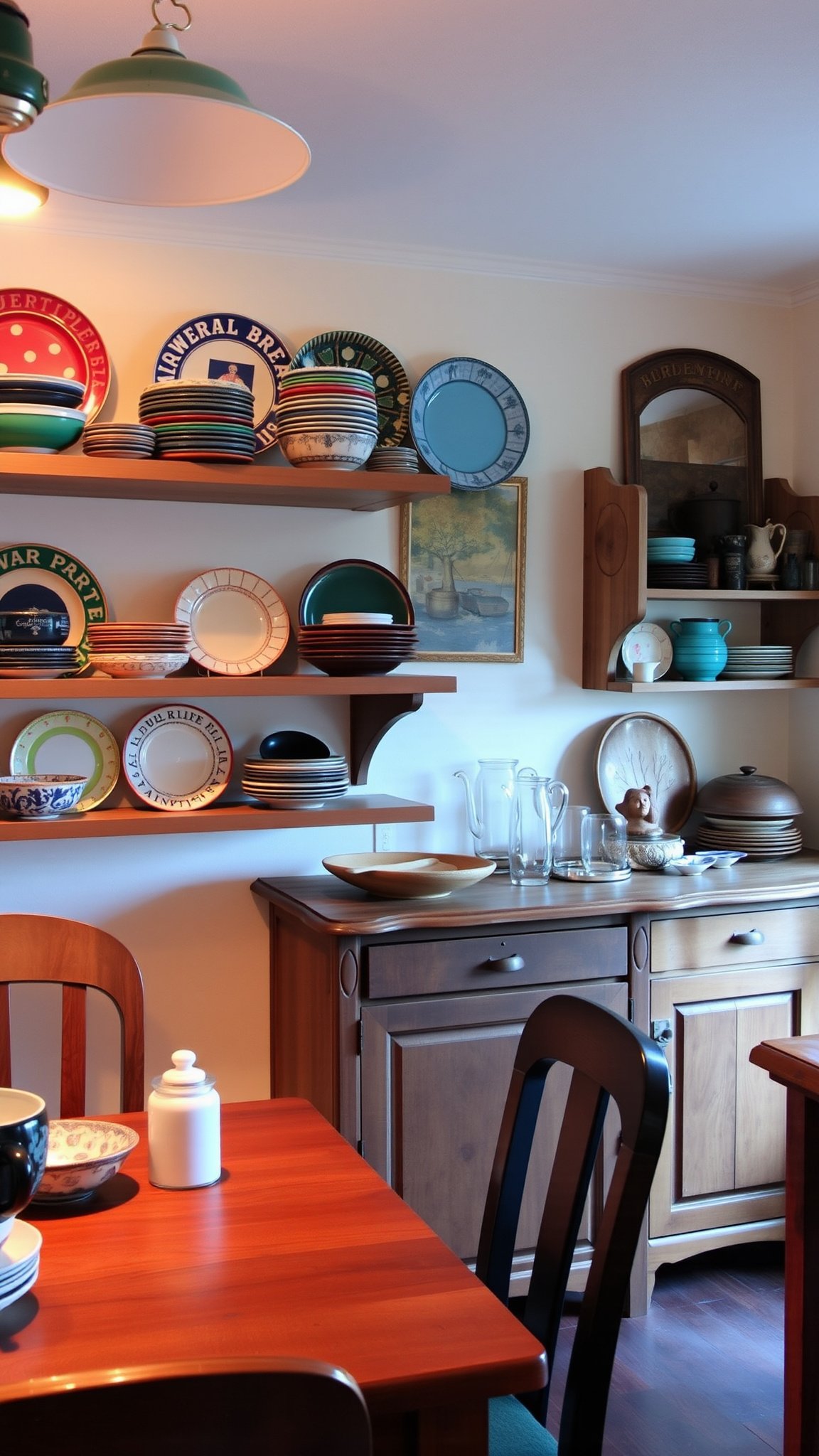 8. Display Unique Tableware