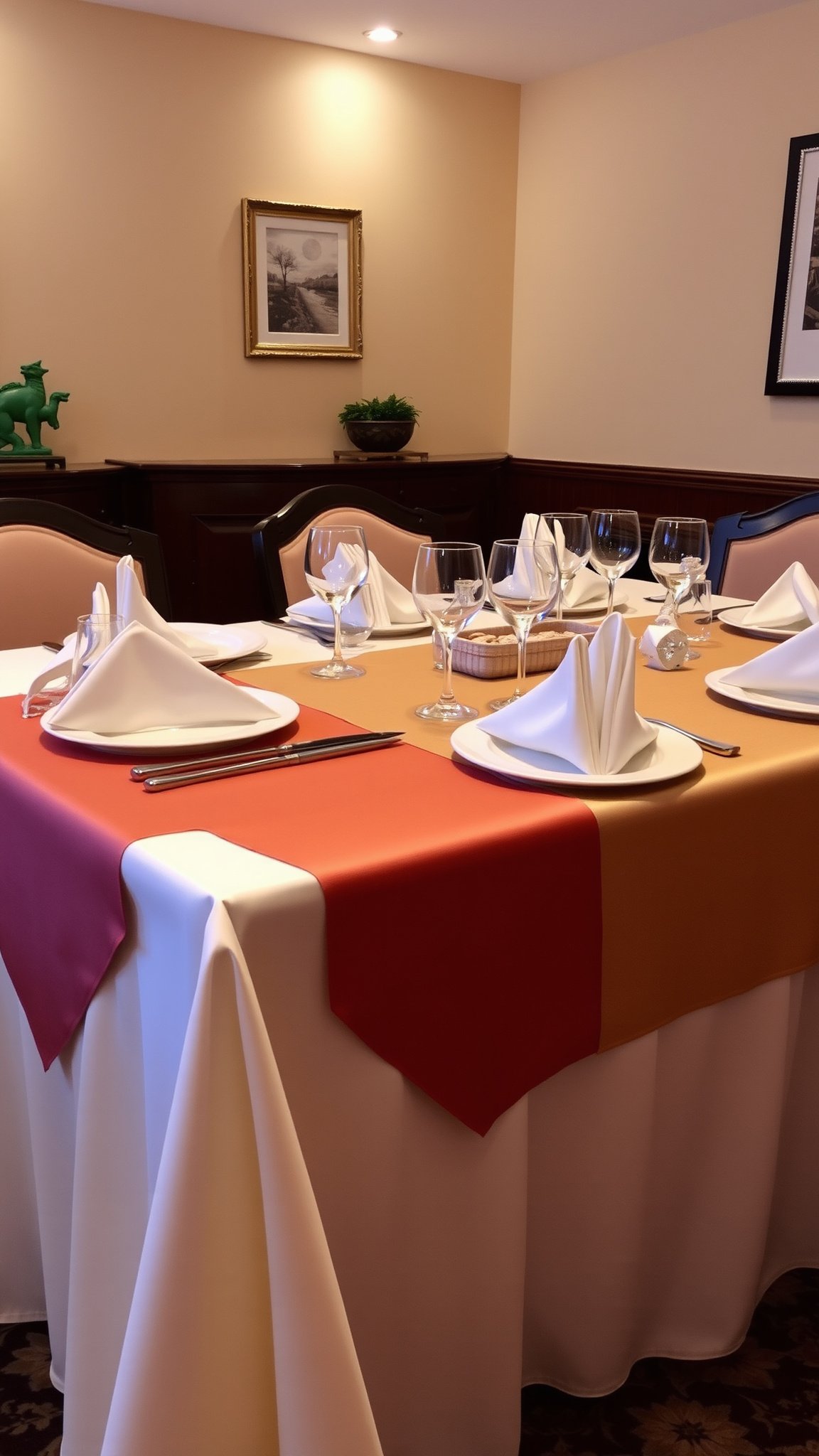 8. Elegant Table Linens