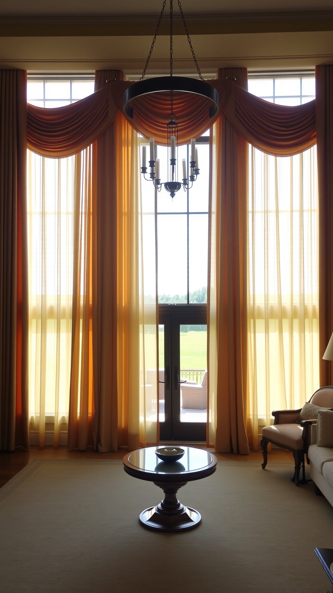 8. Elegant Window Treatments