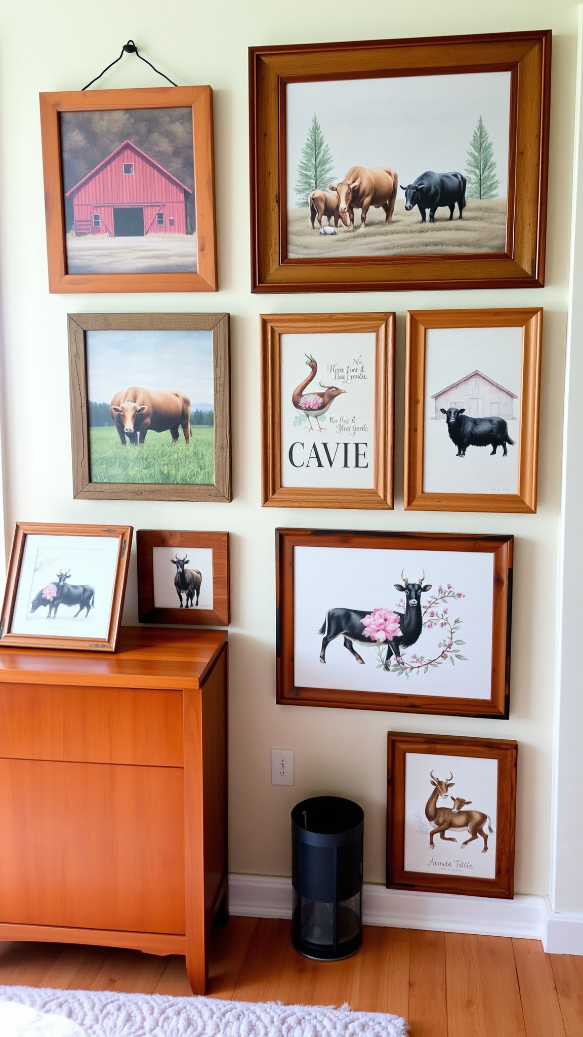 8. Farm-Inspired Art