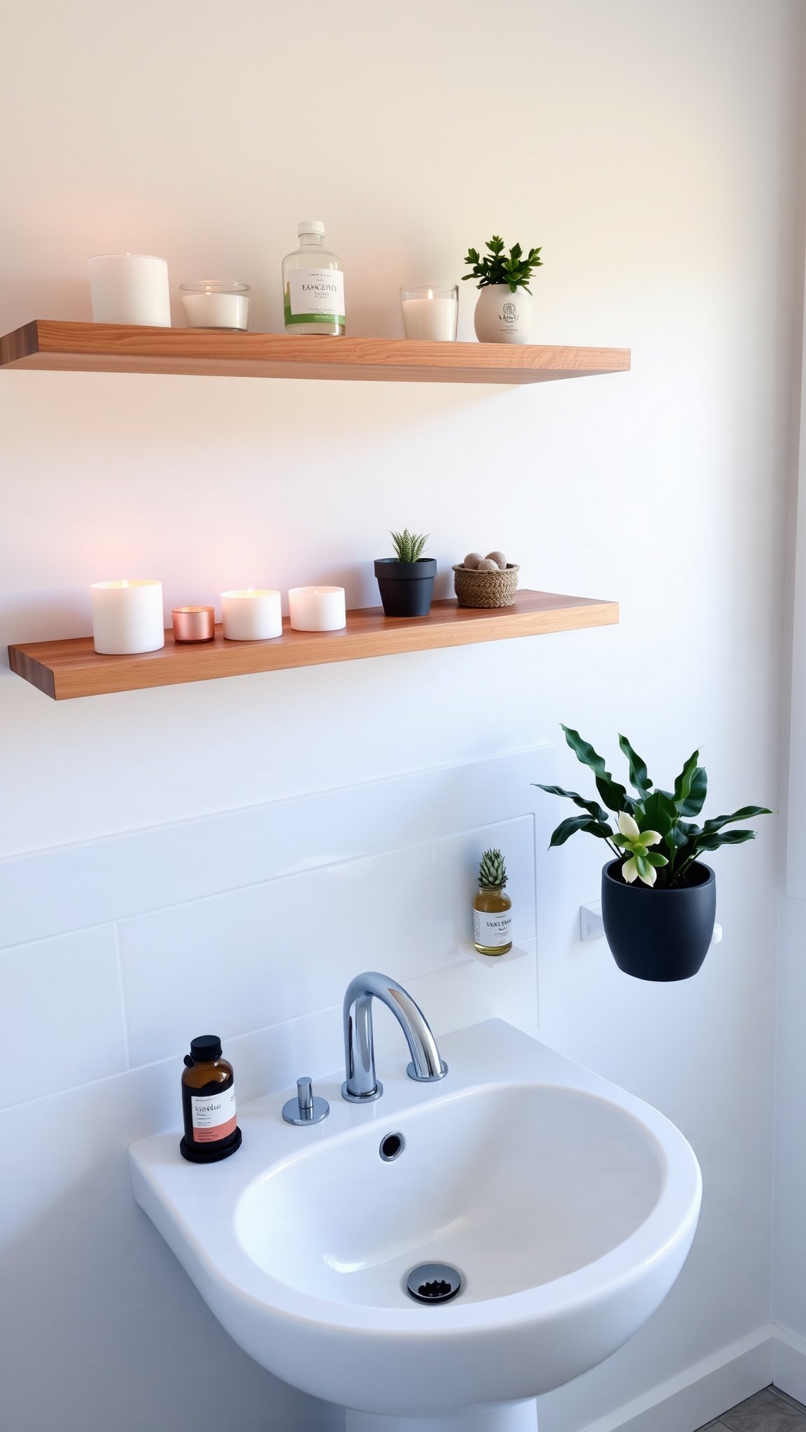 8. Floating Shelves