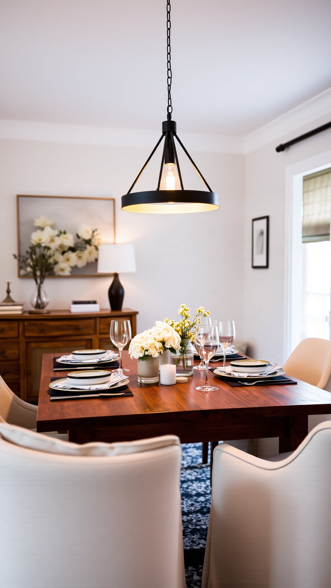 8. Hanging Light Fixtures