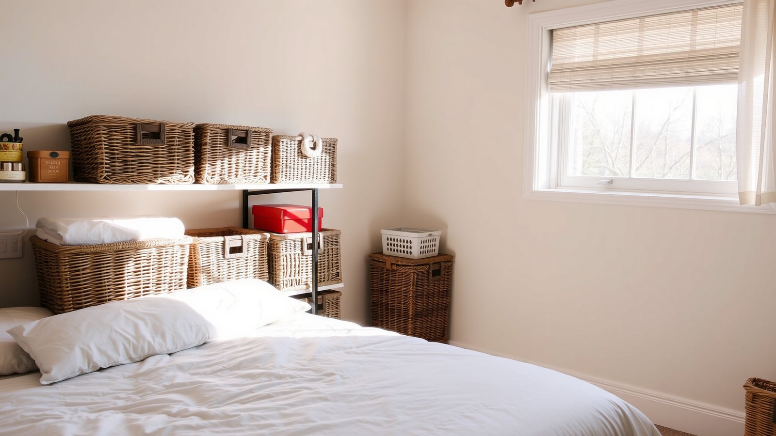 8. Organize with Stylish Storage