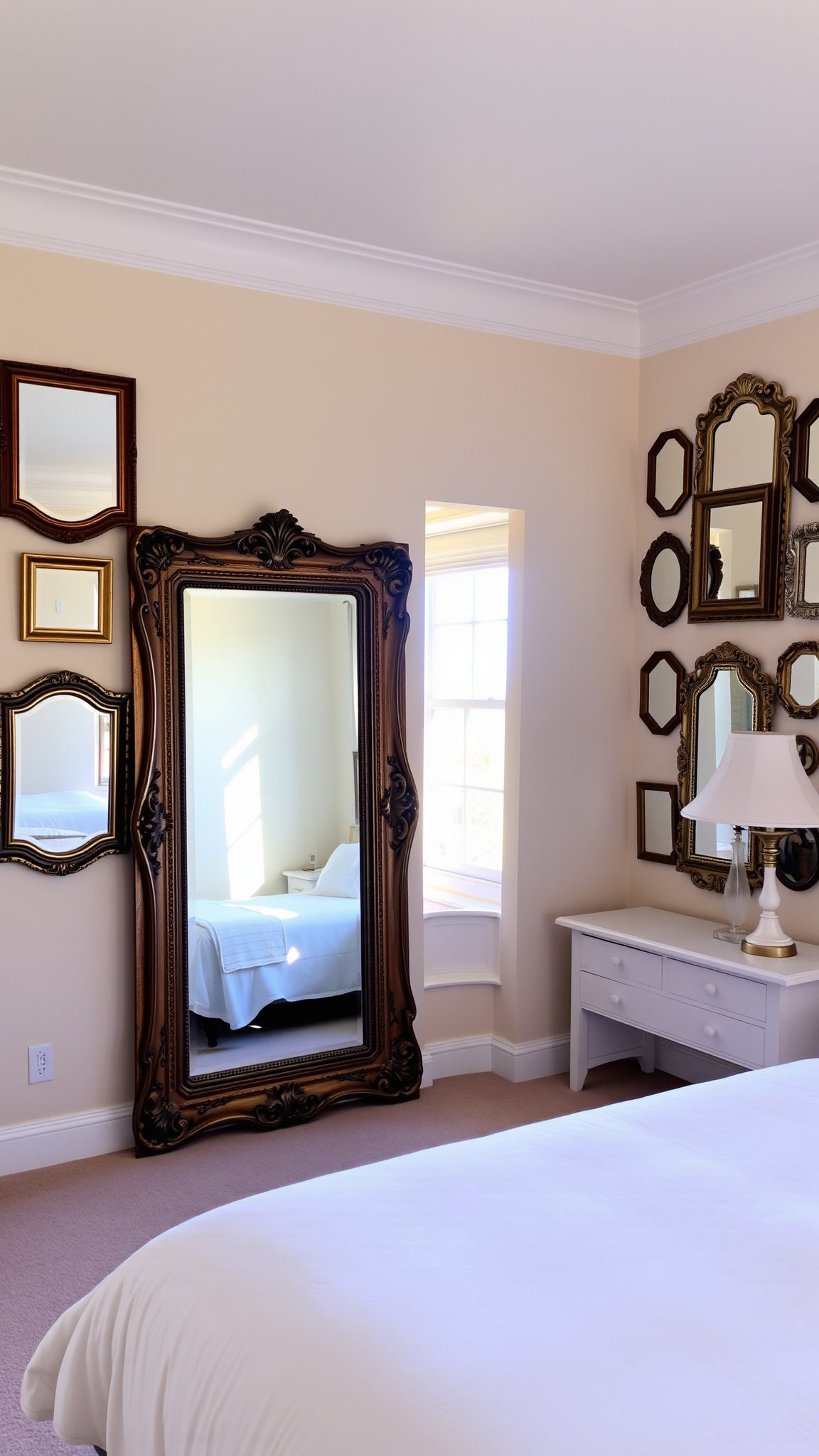 8. Use Mirrors to Expand Space