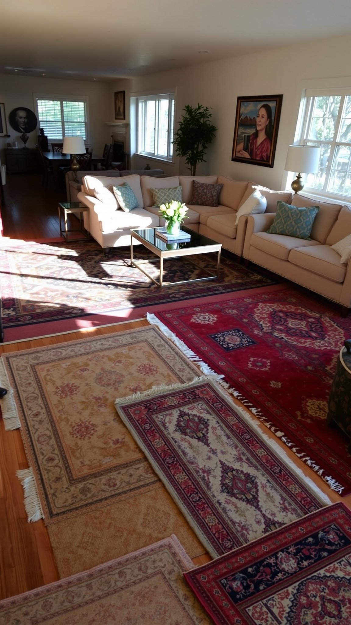 8. Use Statement Rugs