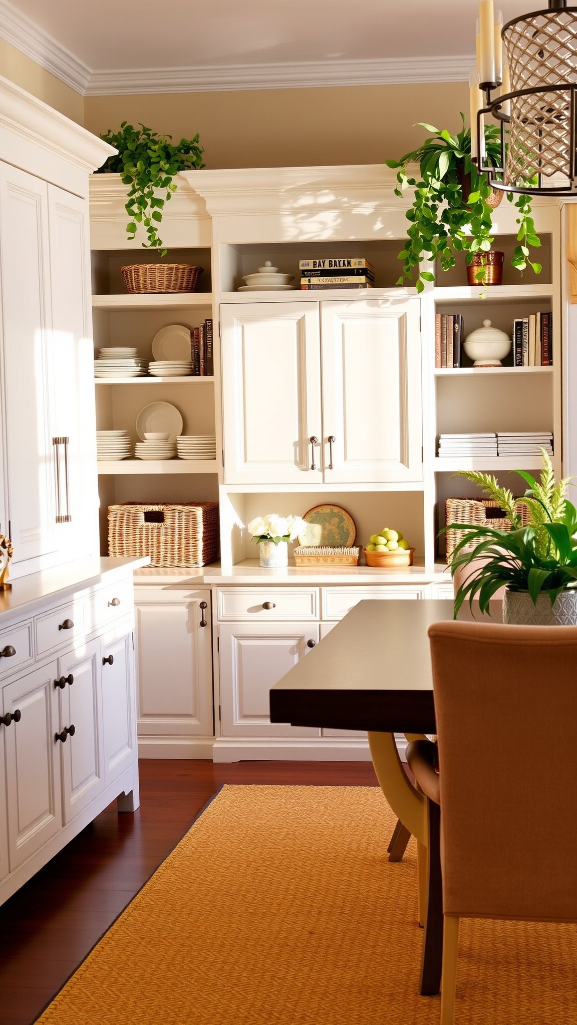 8. White Storage Solutions