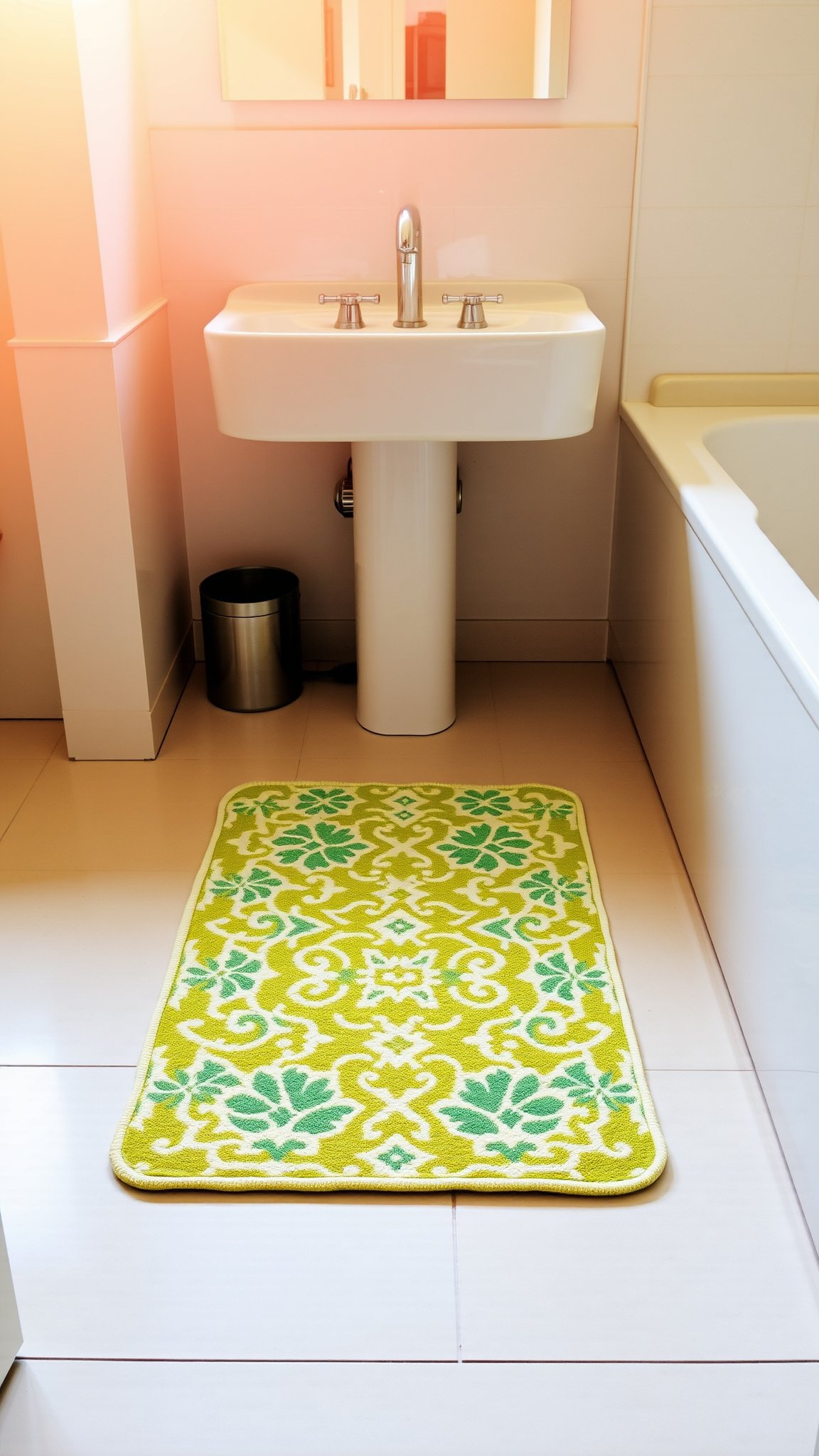 9. Add a Fun Bath Mat