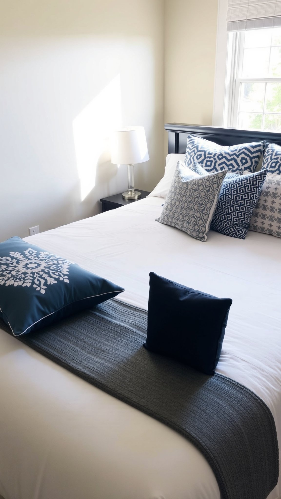 9 add decorative pillows 9. Add Decorative Pillows