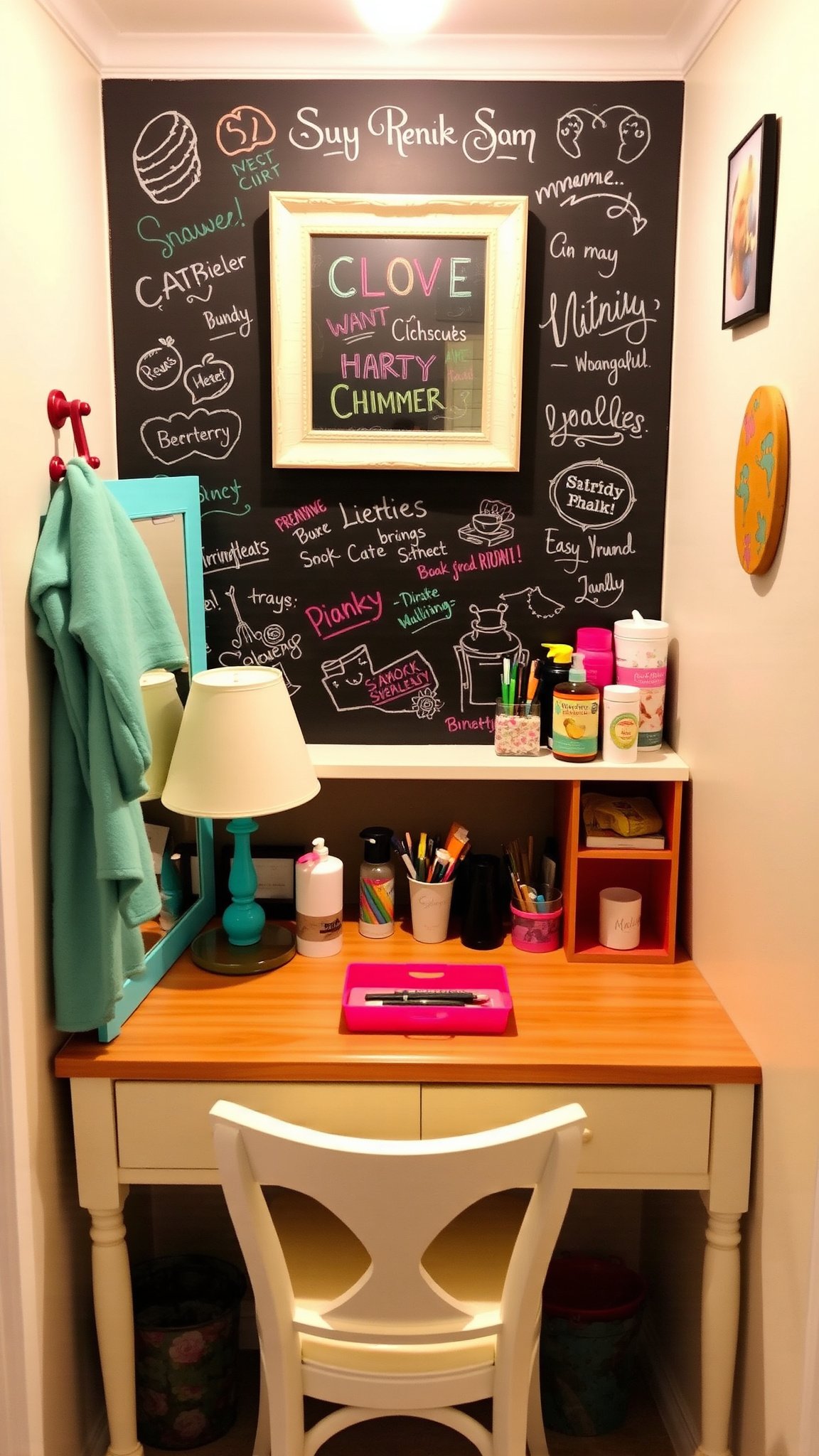 9. Chalkboard Walls