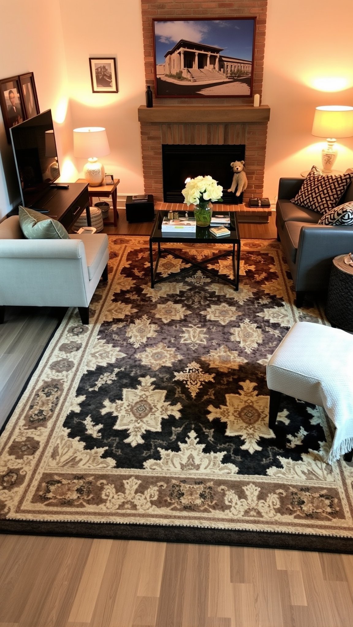 9. Choose a Statement Rug