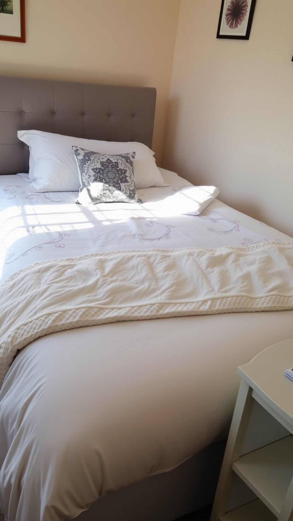9. Comfortable Bedding