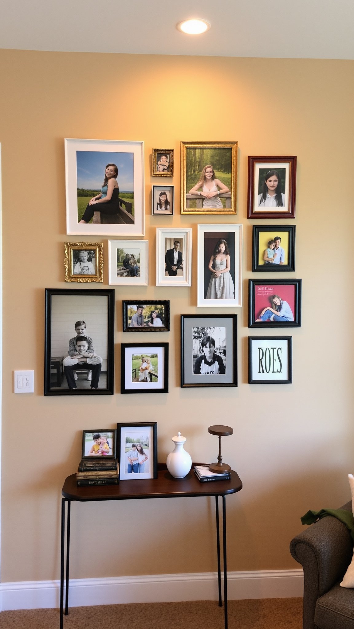 9 create a gallery wall 9. Create a Gallery Wall